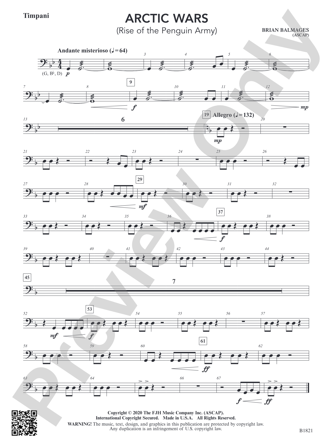 Arctic Wars (Rise of the Penguin Army): Timpani