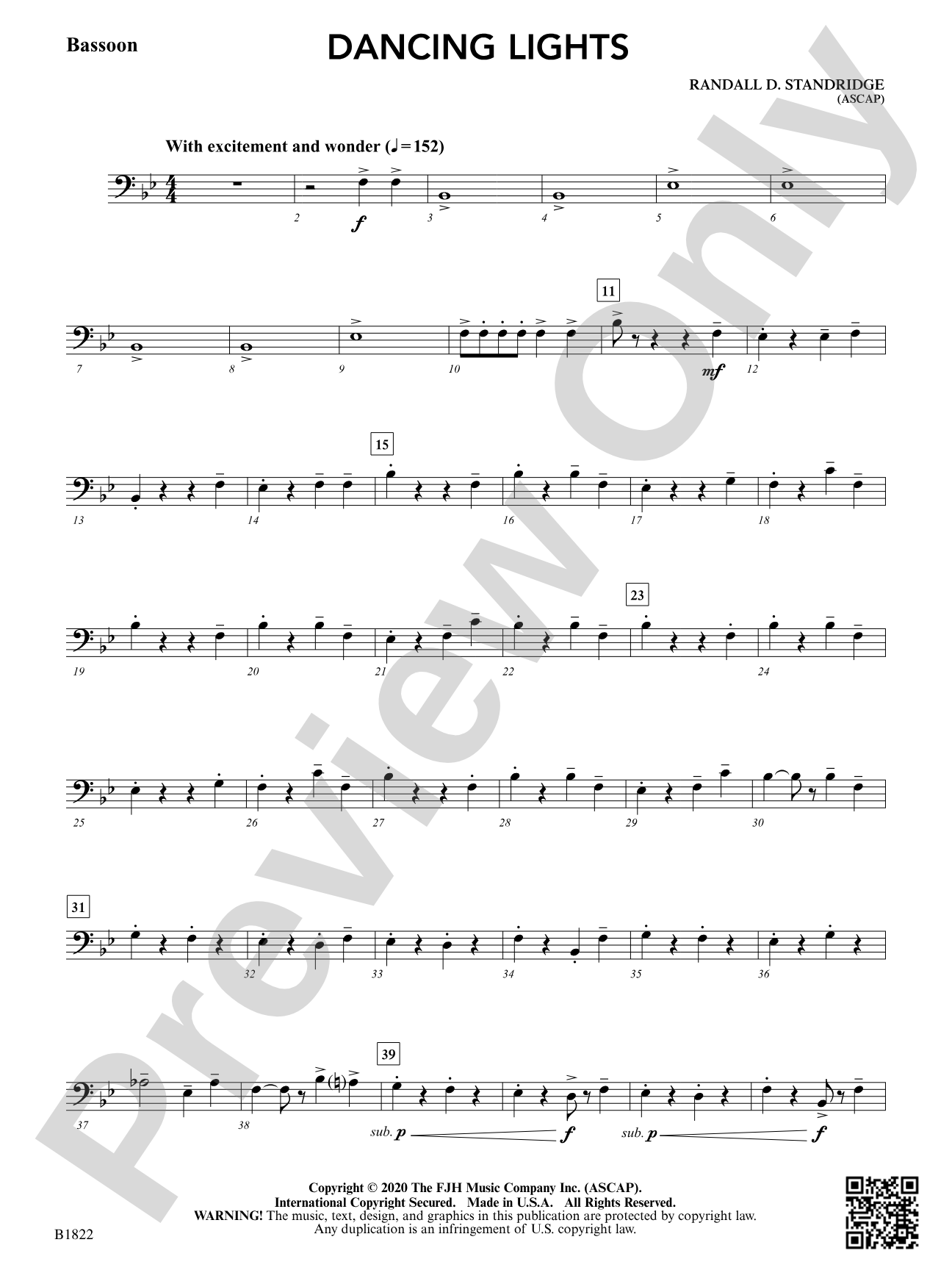 Dancing Lights: Bassoon