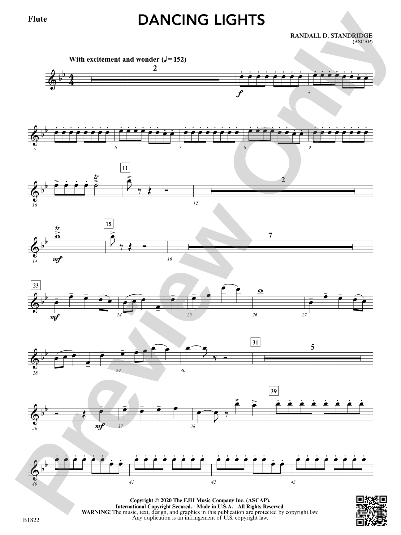 Dancing Lights: Flute