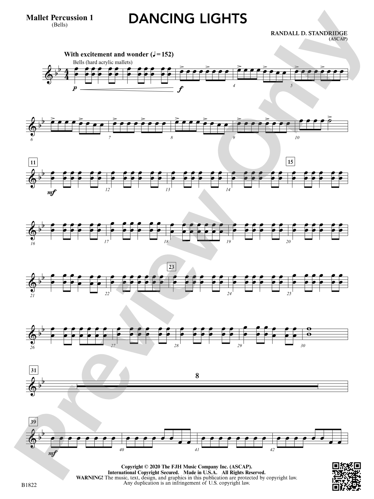 Dancing Lights: Mallet Percussion 1