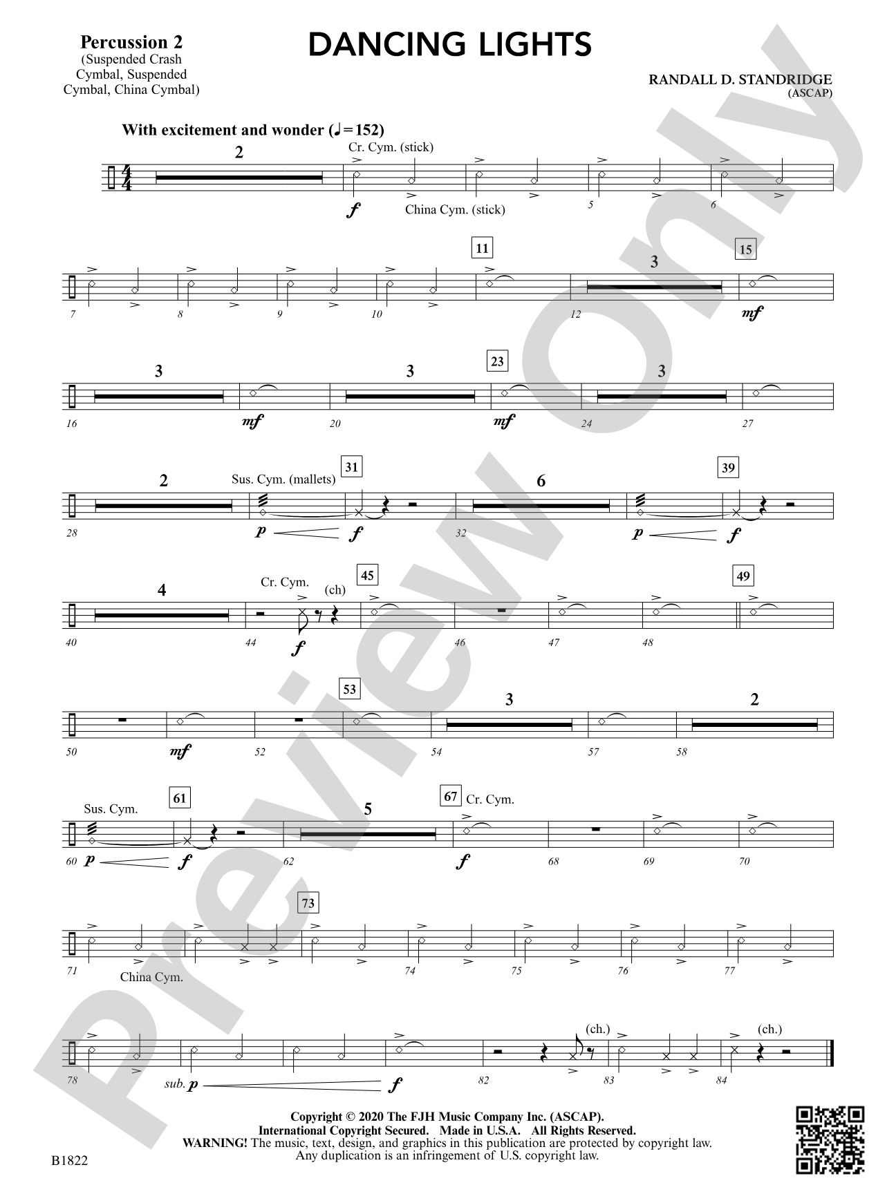 Dancing Lights: Percussion 2