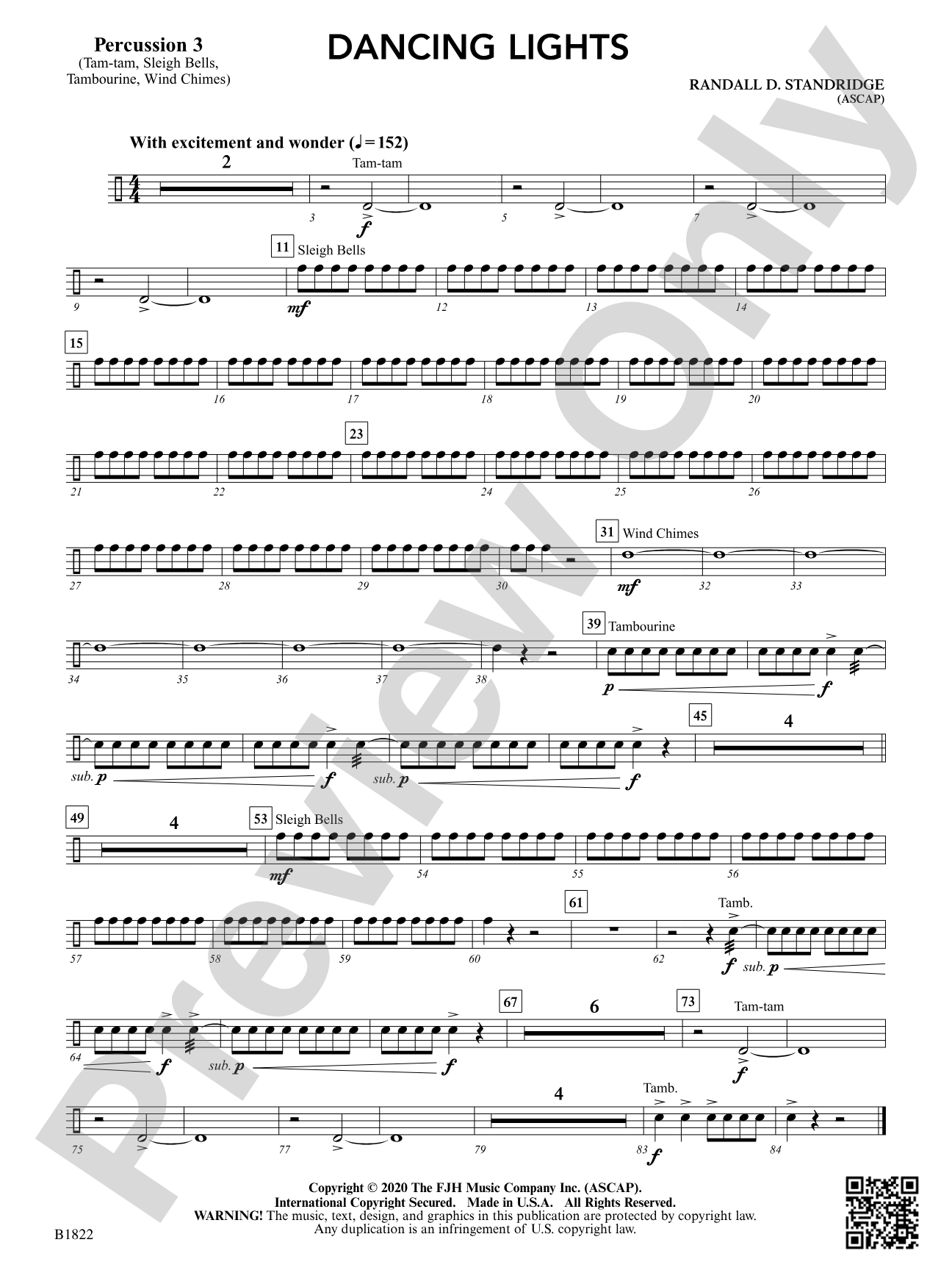 Dancing Lights: Percussion 3
