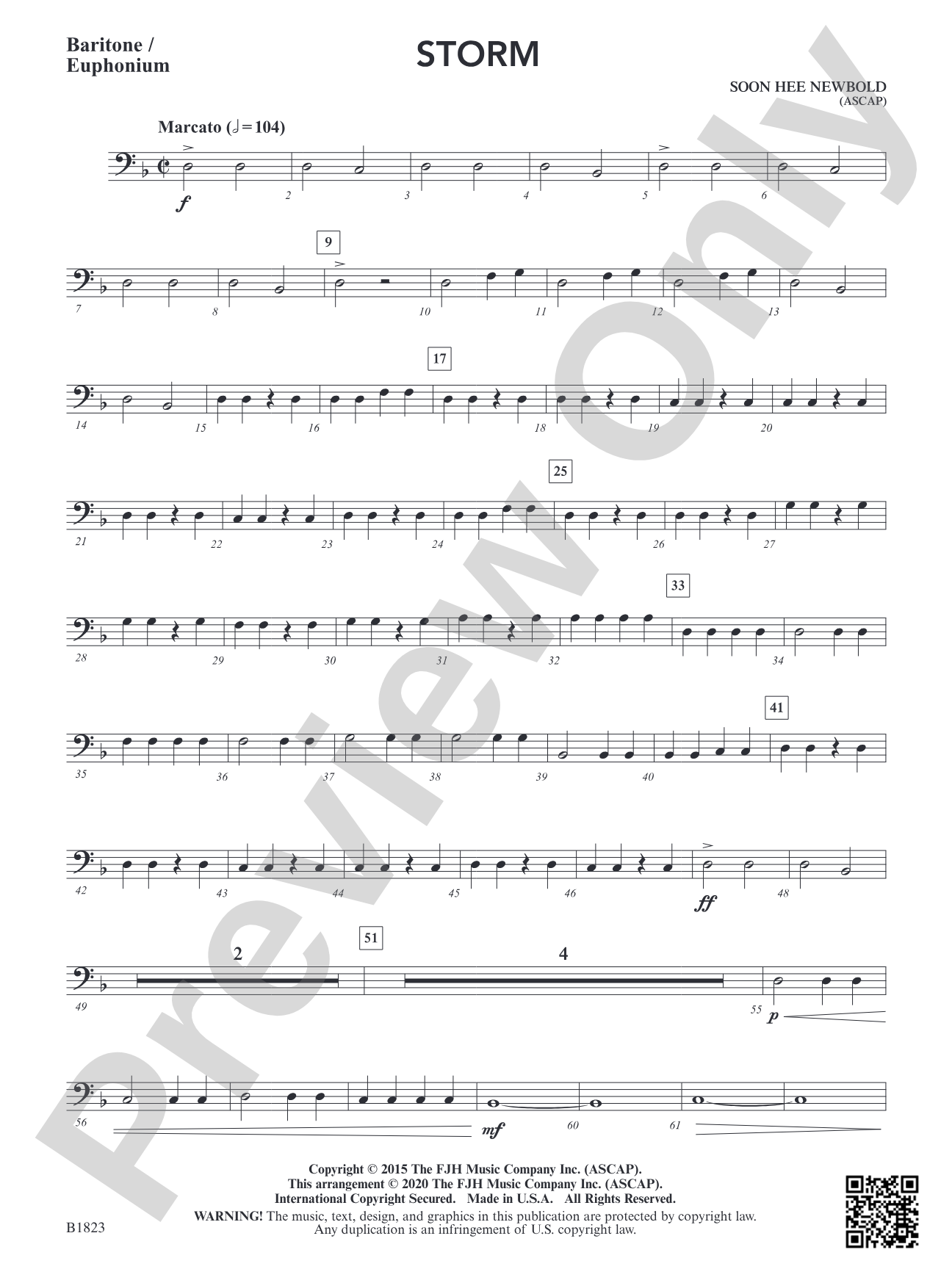 Storm: Baritone / Euphonium