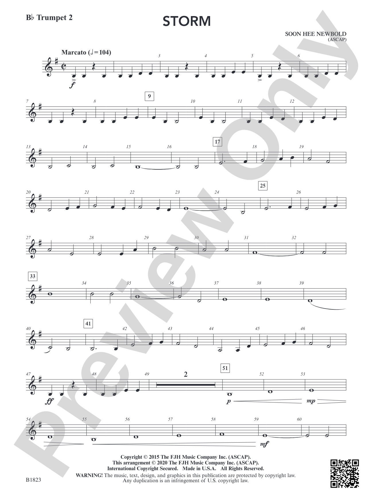 Storm: B-flat Trumpet 2
