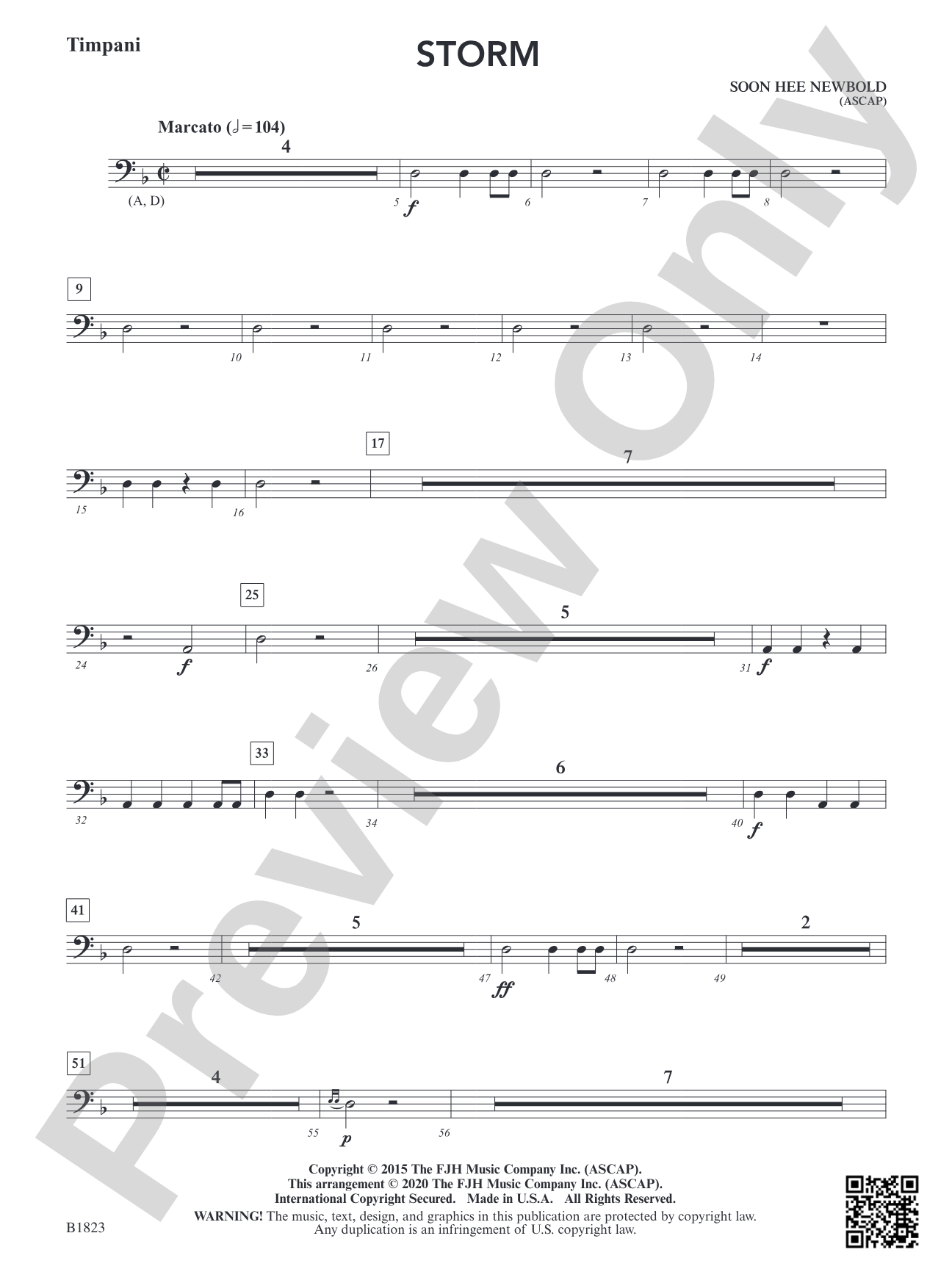Storm: Timpani