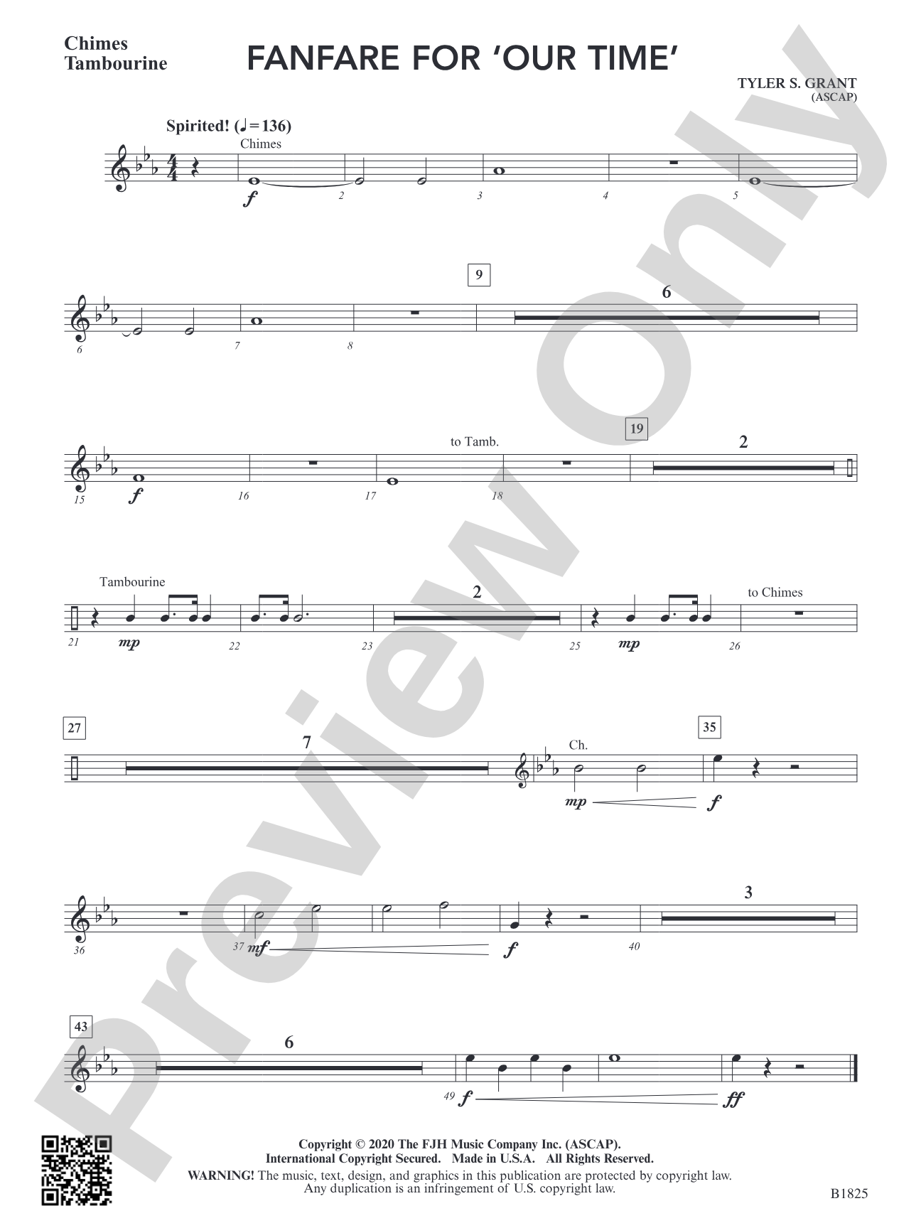 Fanfare for 'Our Time': Chimes