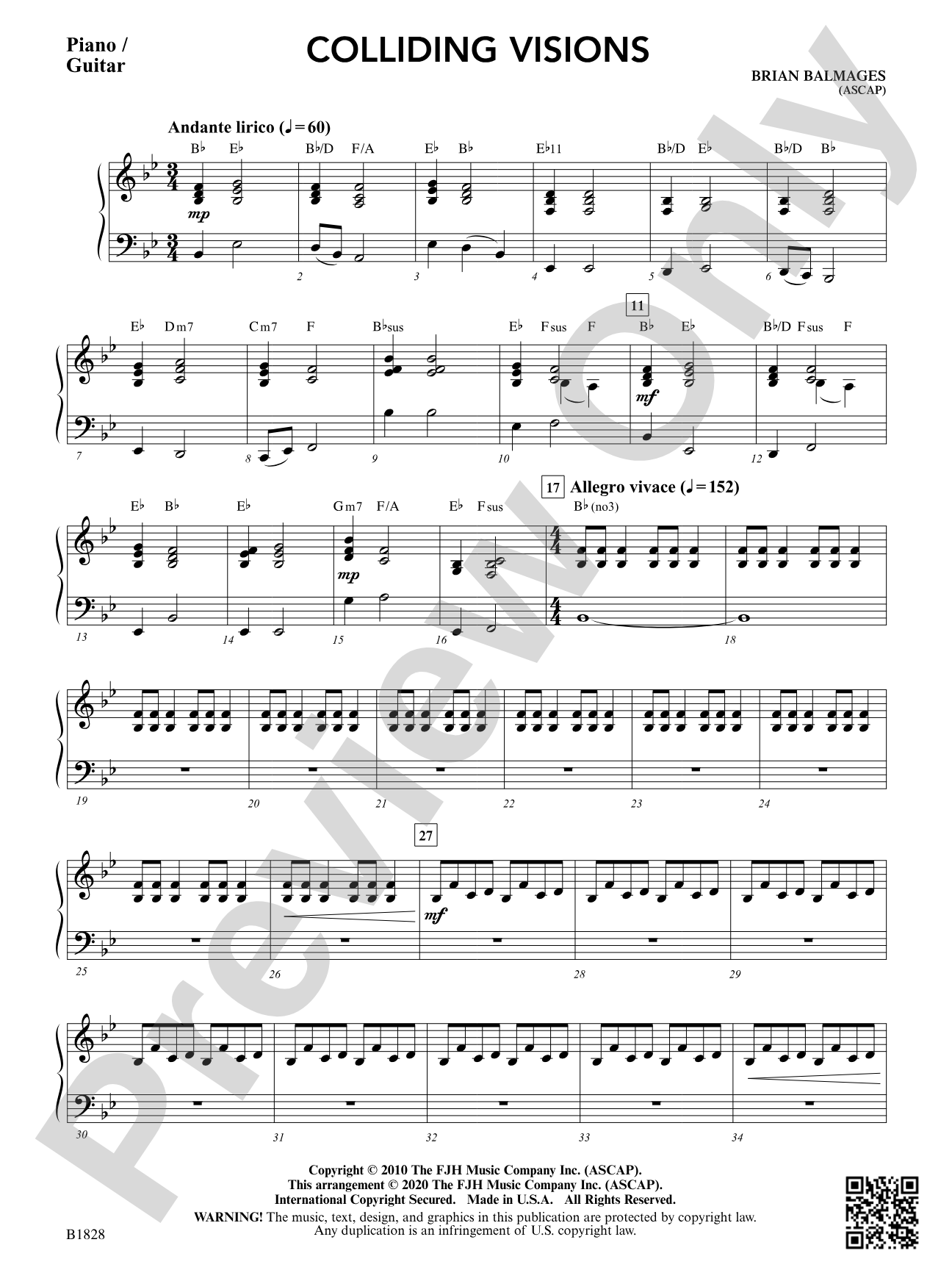 Colliding Visions: Piano / Guitar