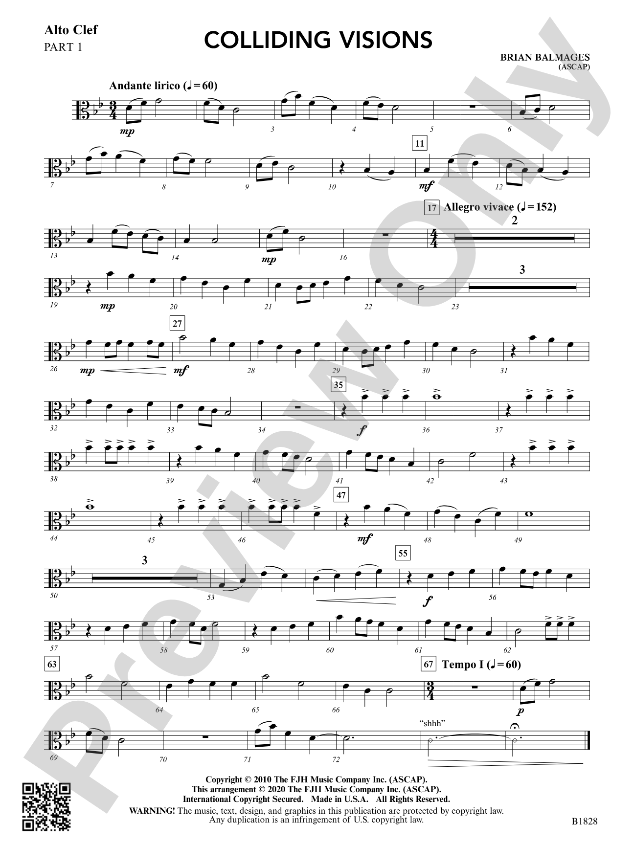 Colliding Visions: Part 1 - Alto Clef