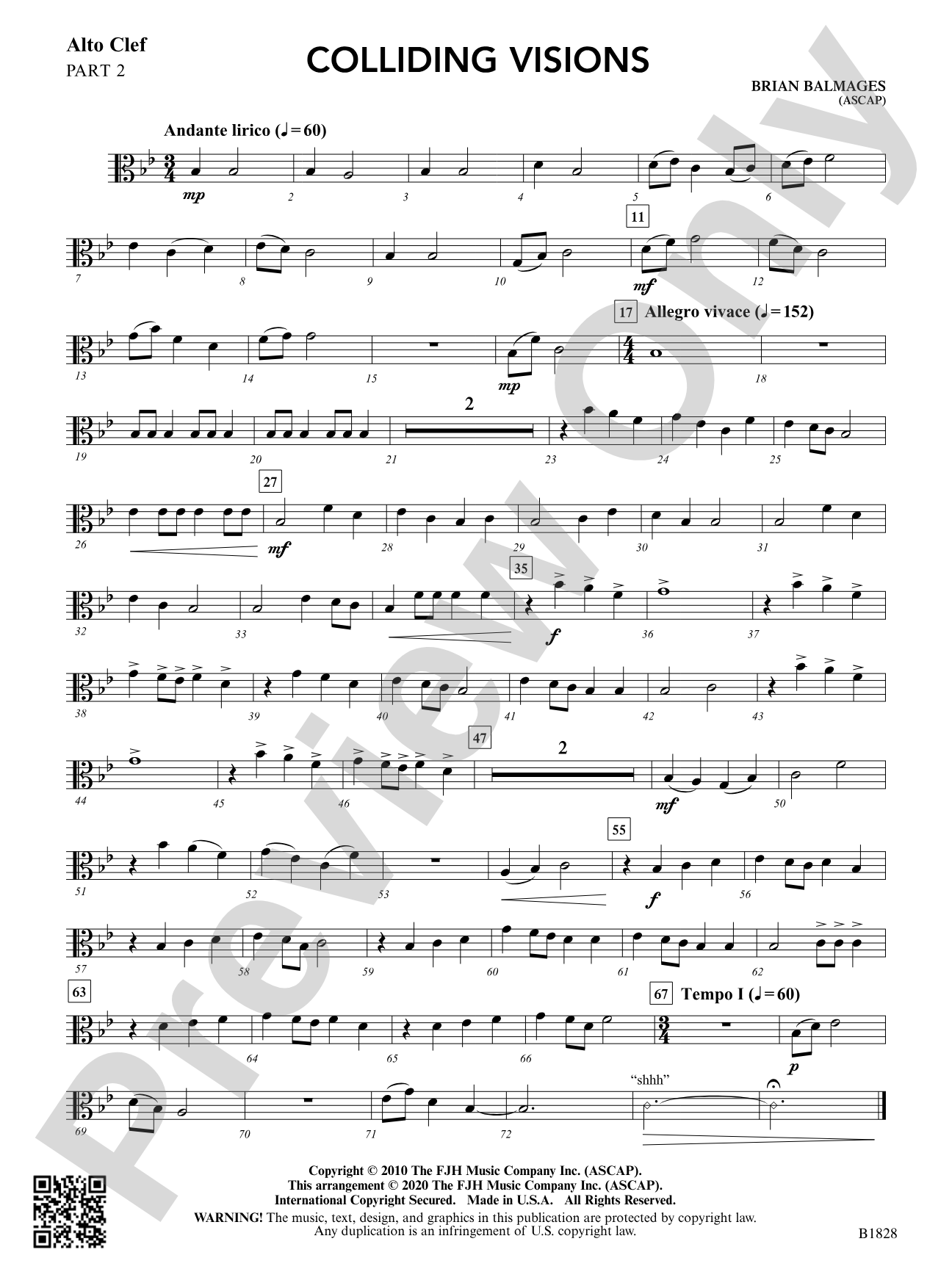 Colliding Visions: Part 2 - Alto Clef