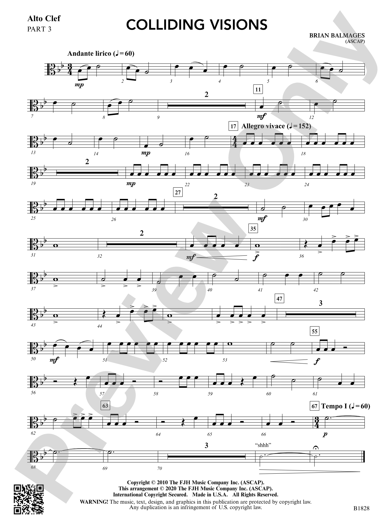 Colliding Visions: Part 3 - Alto Clef