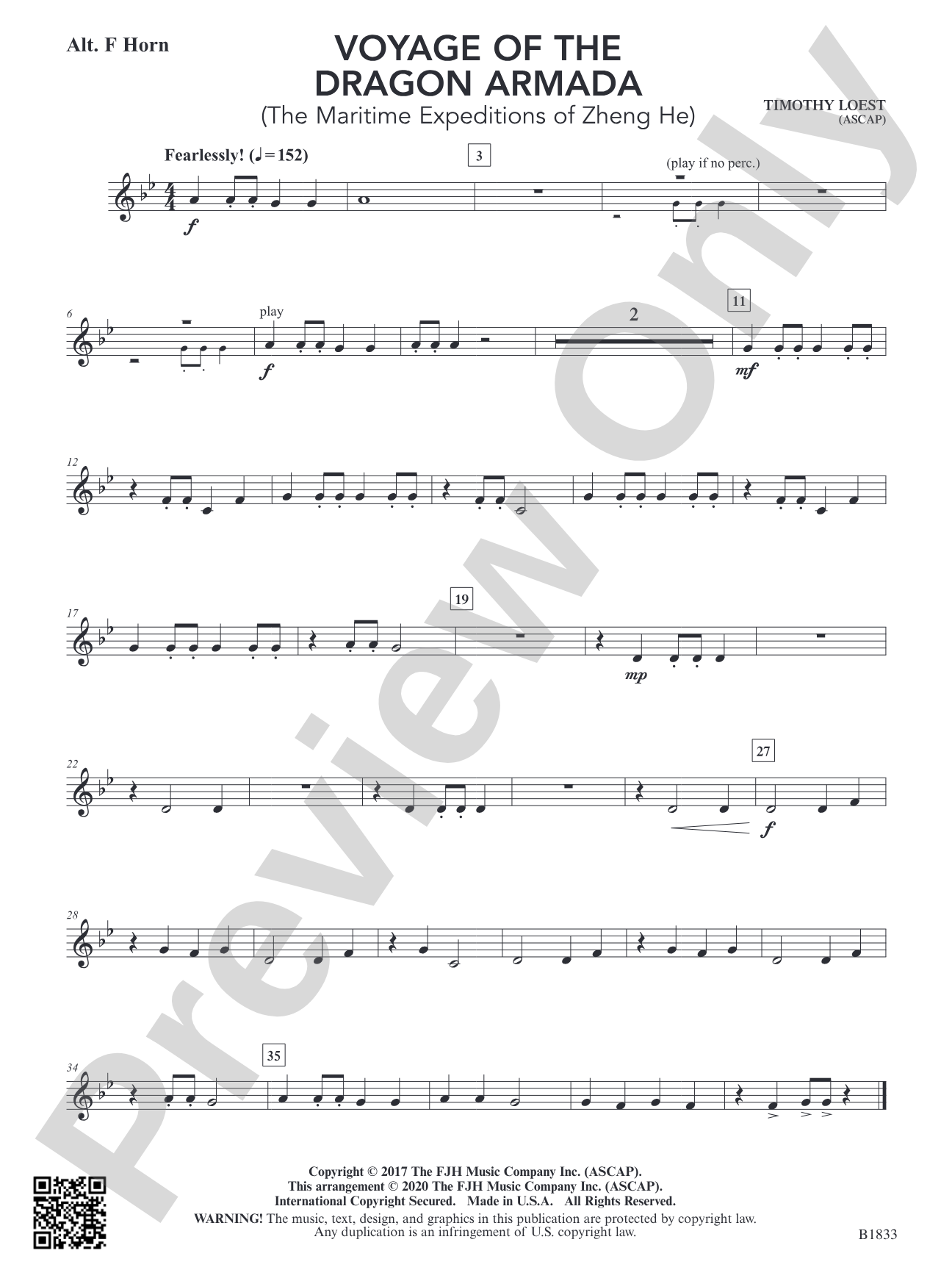 Voyage of the Dragon Armada: Alt F Horn