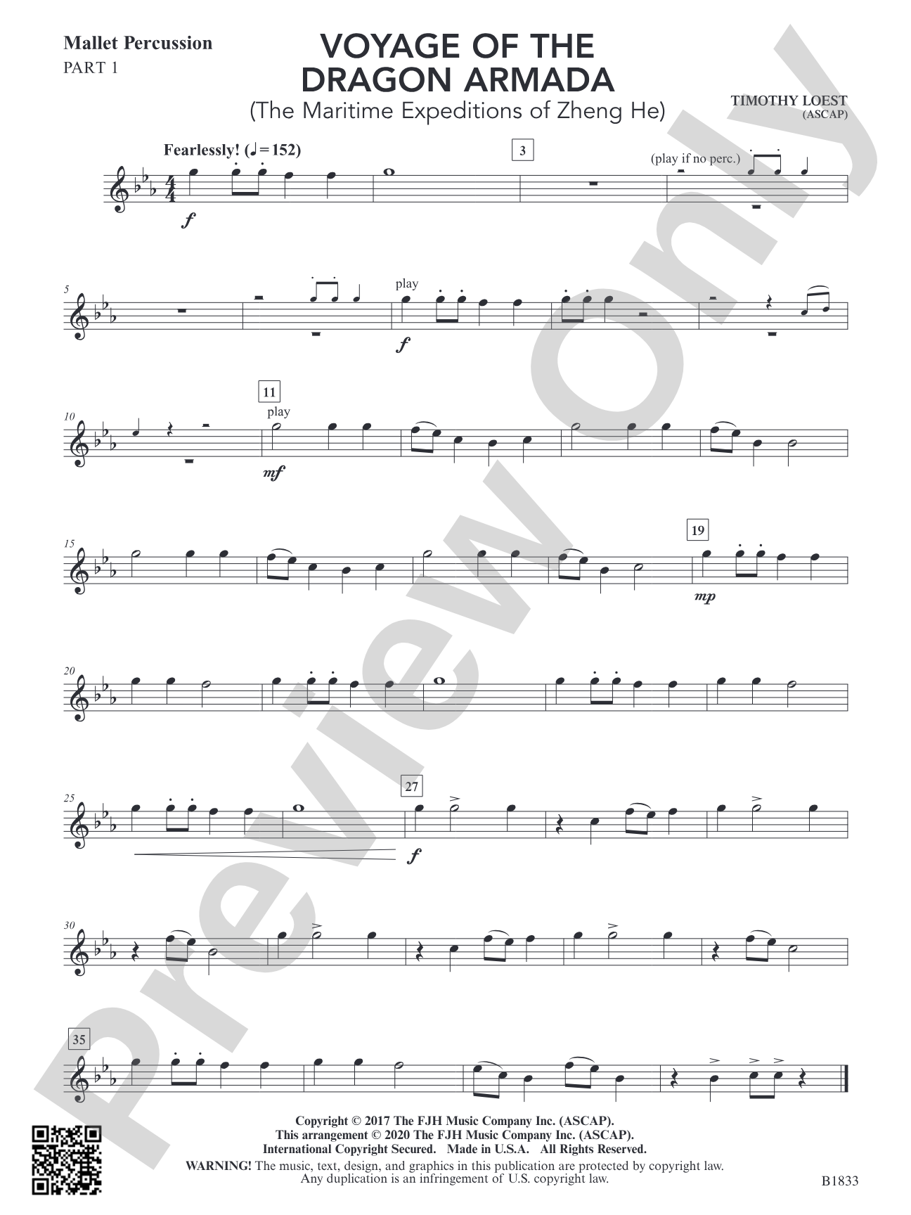 Voyage of the Dragon Armada: Part 1 - Mallet Percussion