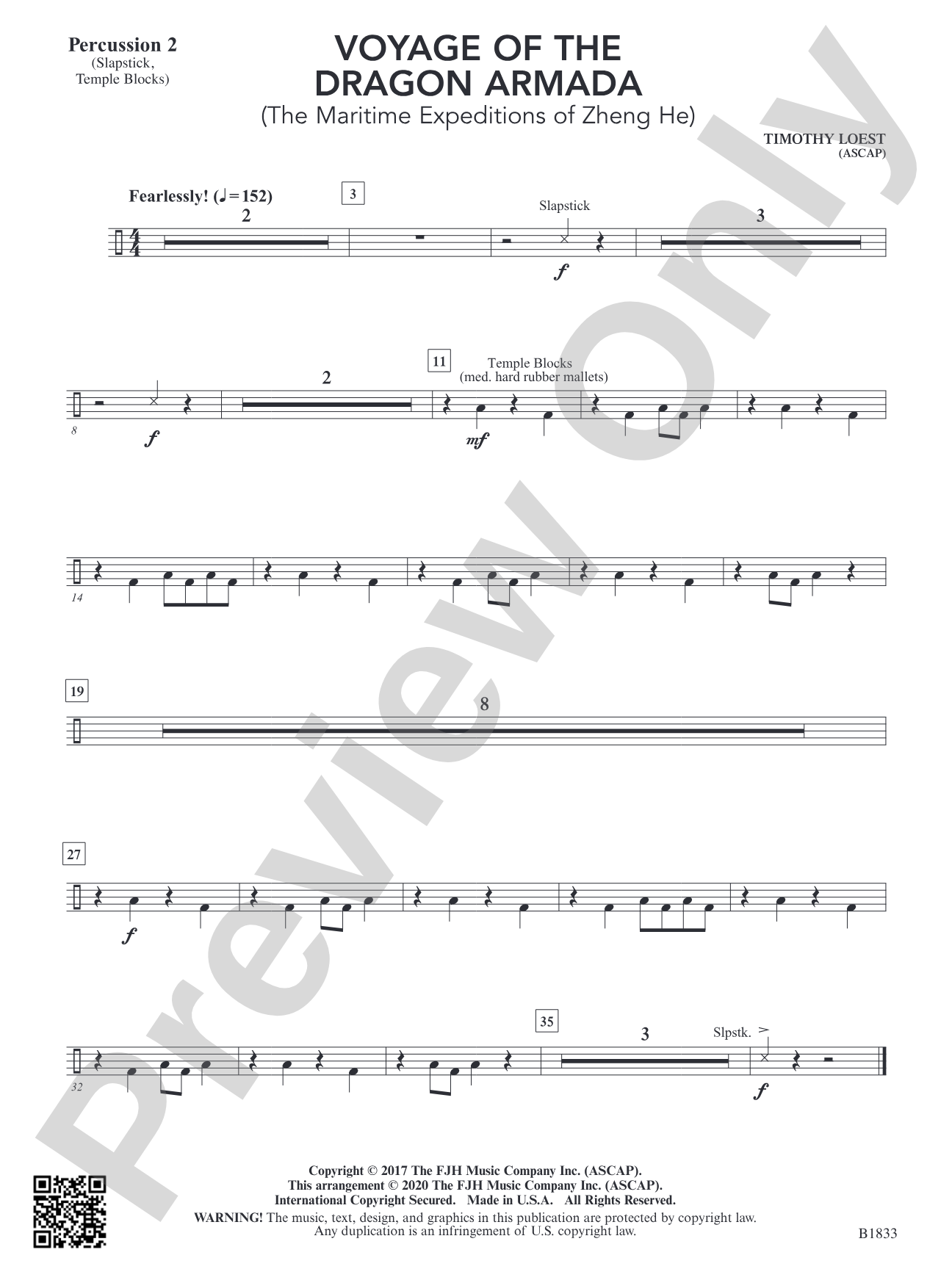 Voyage of the Dragon Armada: Percussion 2