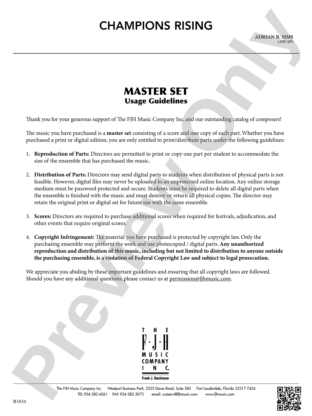 Champions Rising: Usage Guidelines
