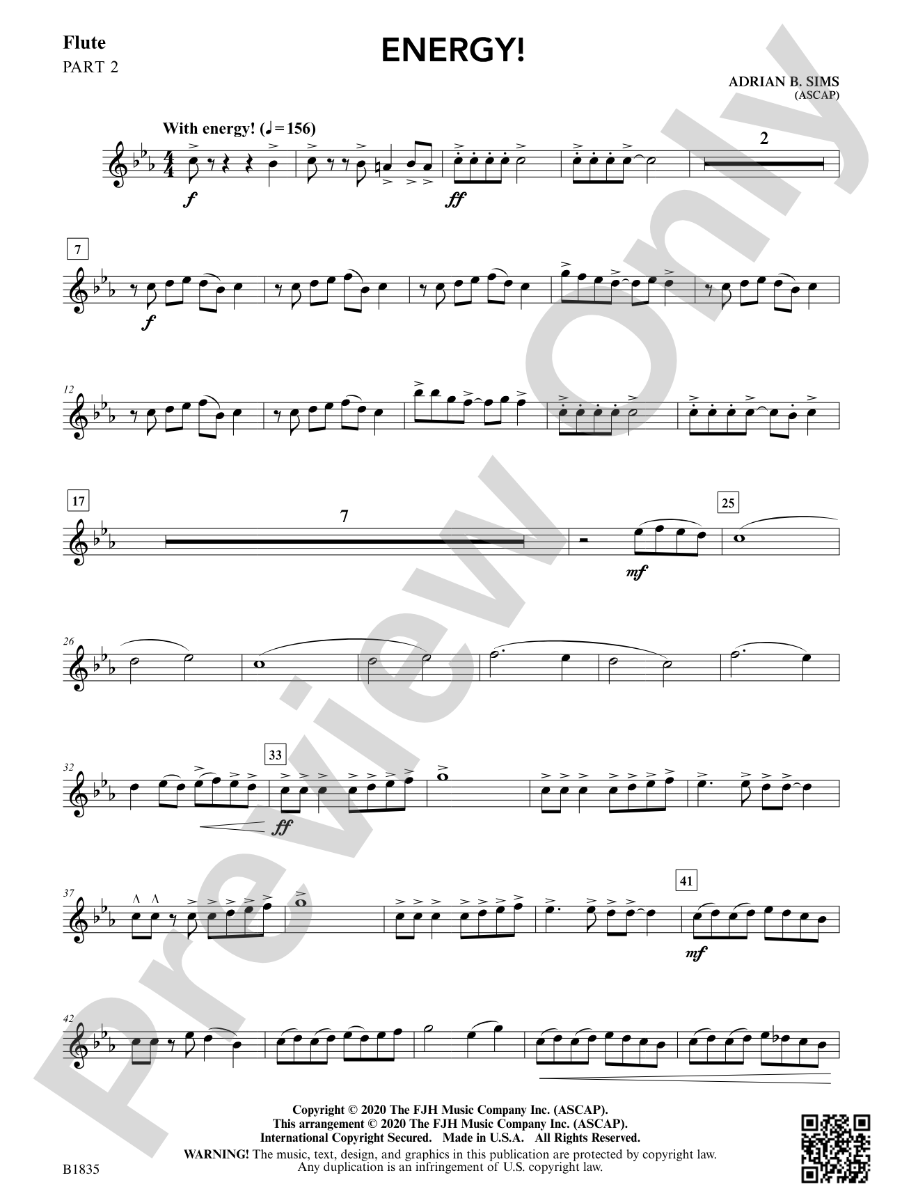 Energy!: Part 2 - Flute