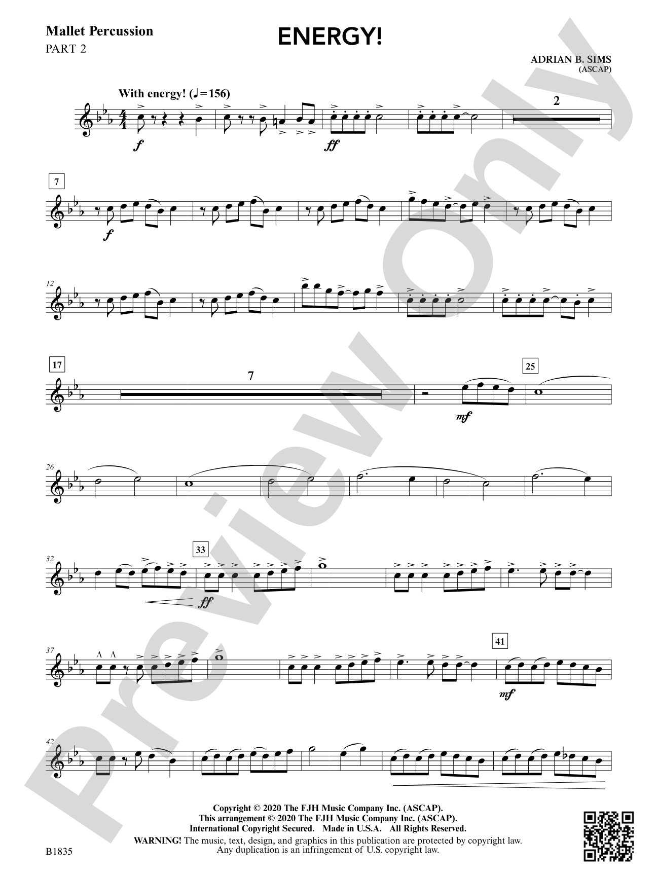 Energy!: Part 2 - Mallet Percussion