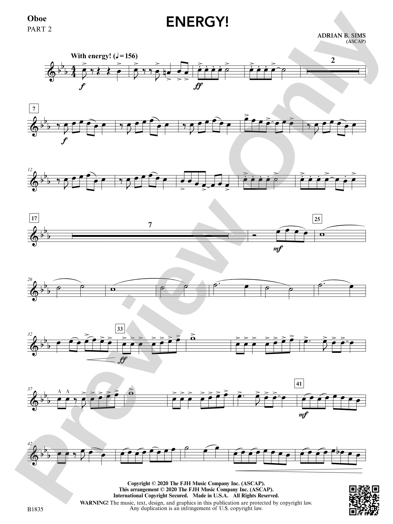 Energy!: Part 2 - Oboe