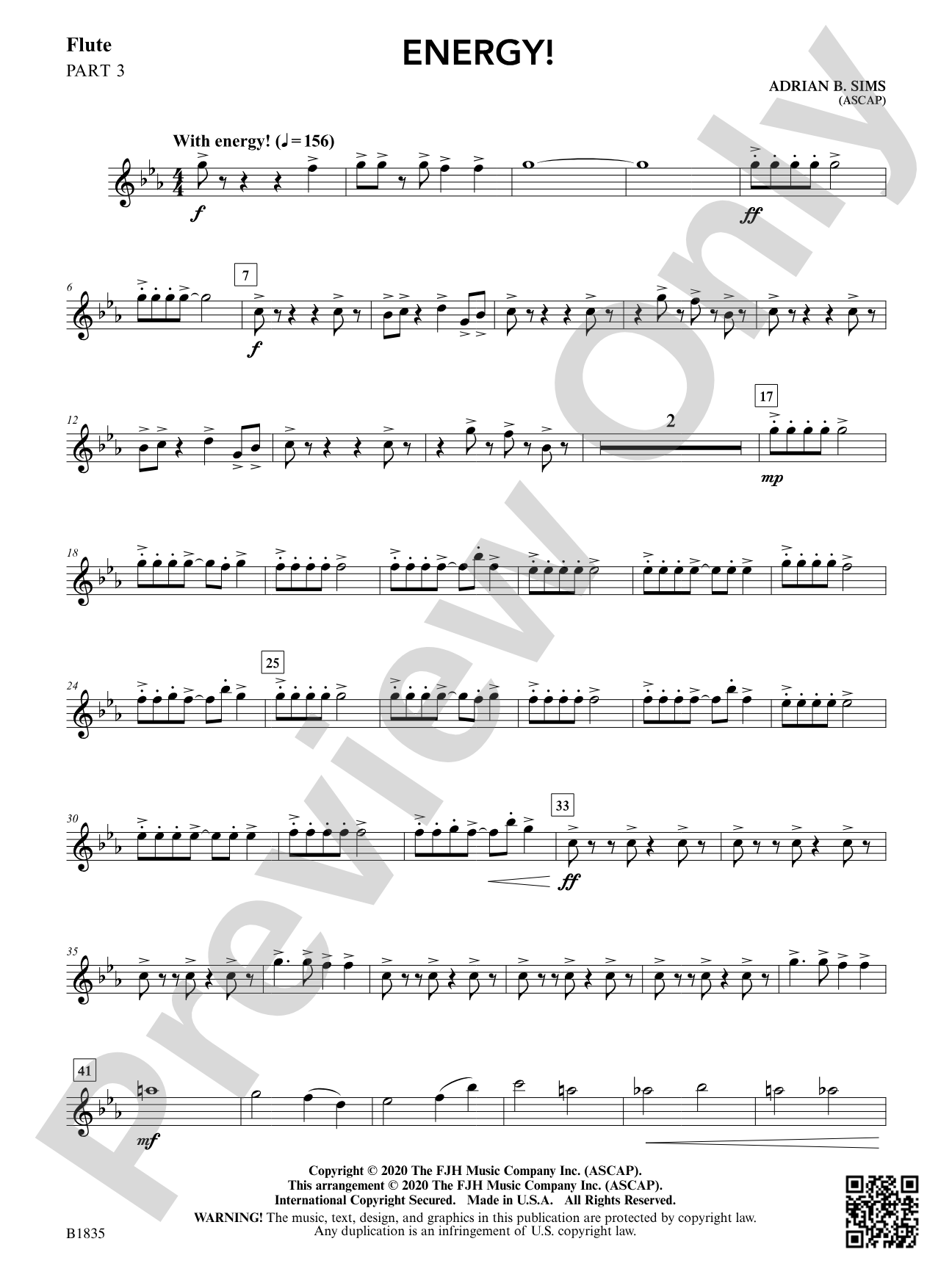 Energy!: Part 3 - Flute