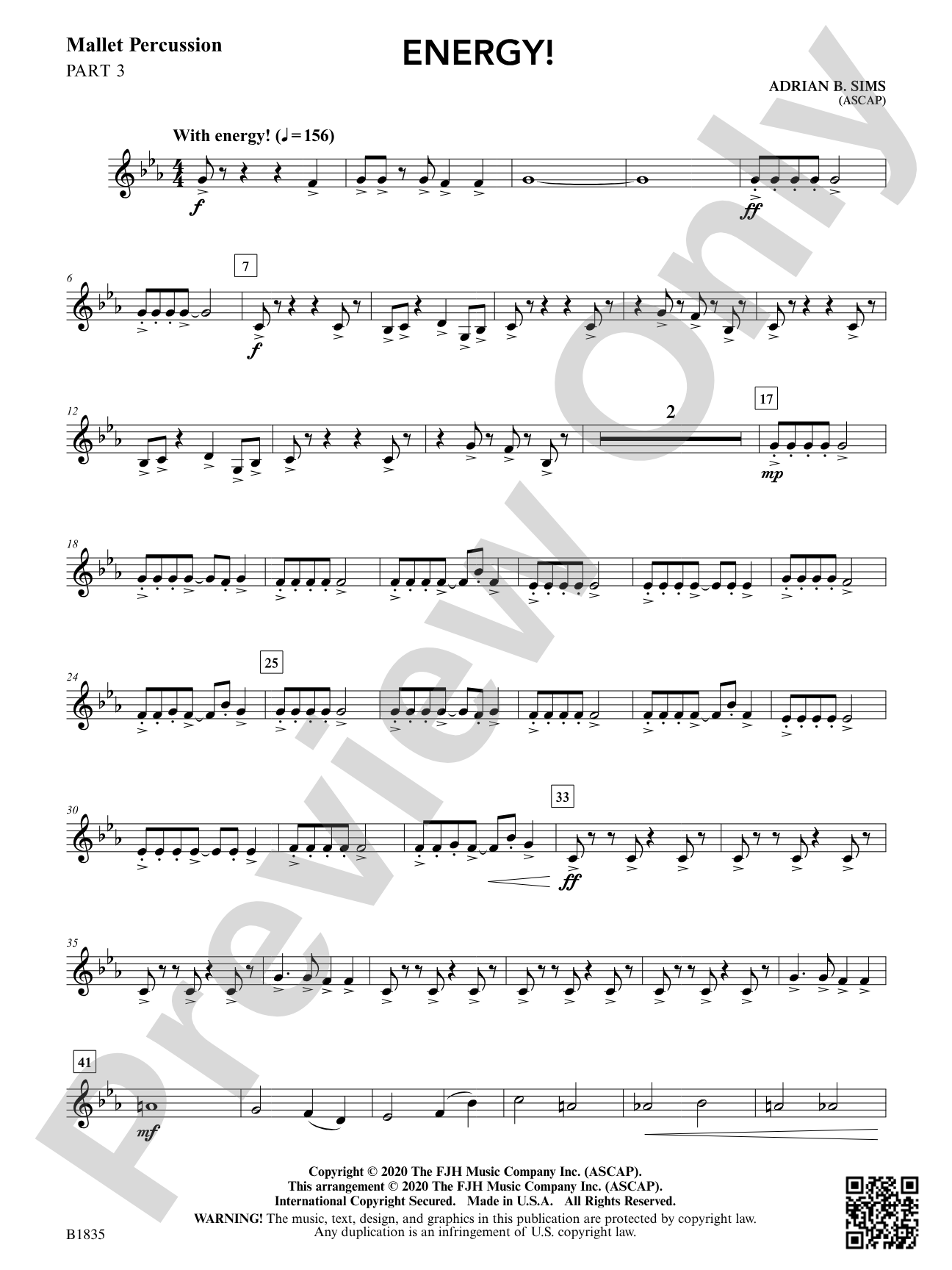 Energy!: Part 3 - Mallet Percussion