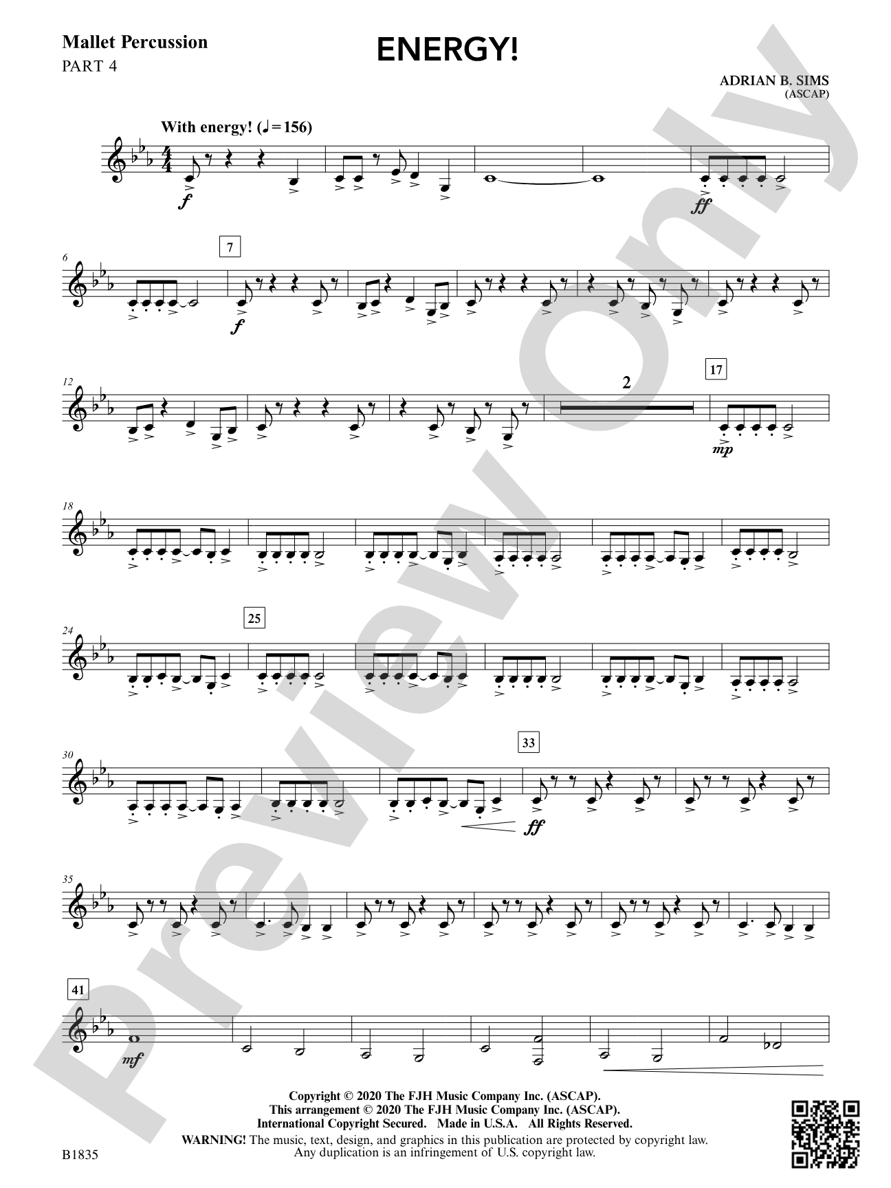 Energy!: Part 4 - Mallet Percussion
