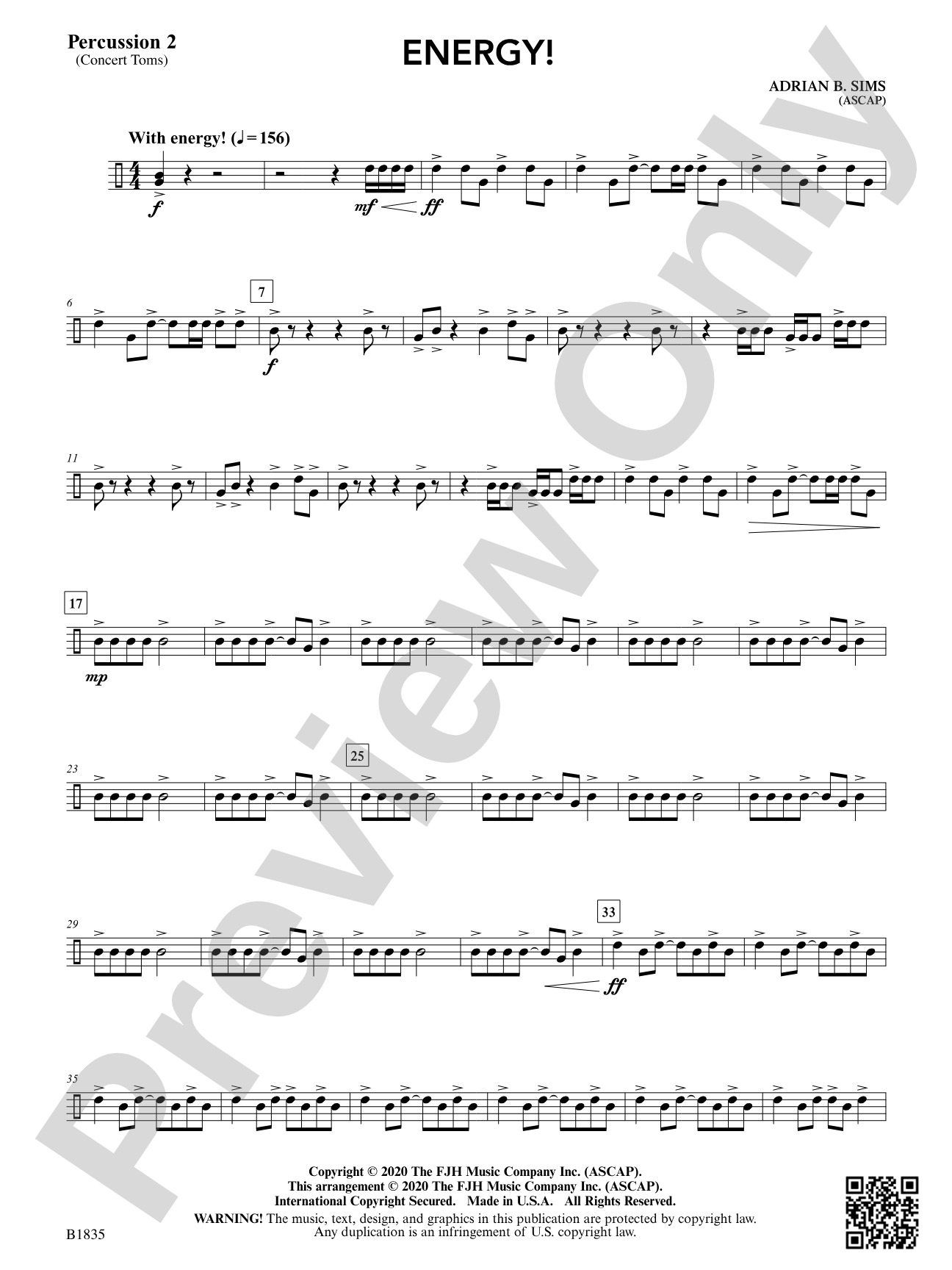 Energy!: Percussion 2