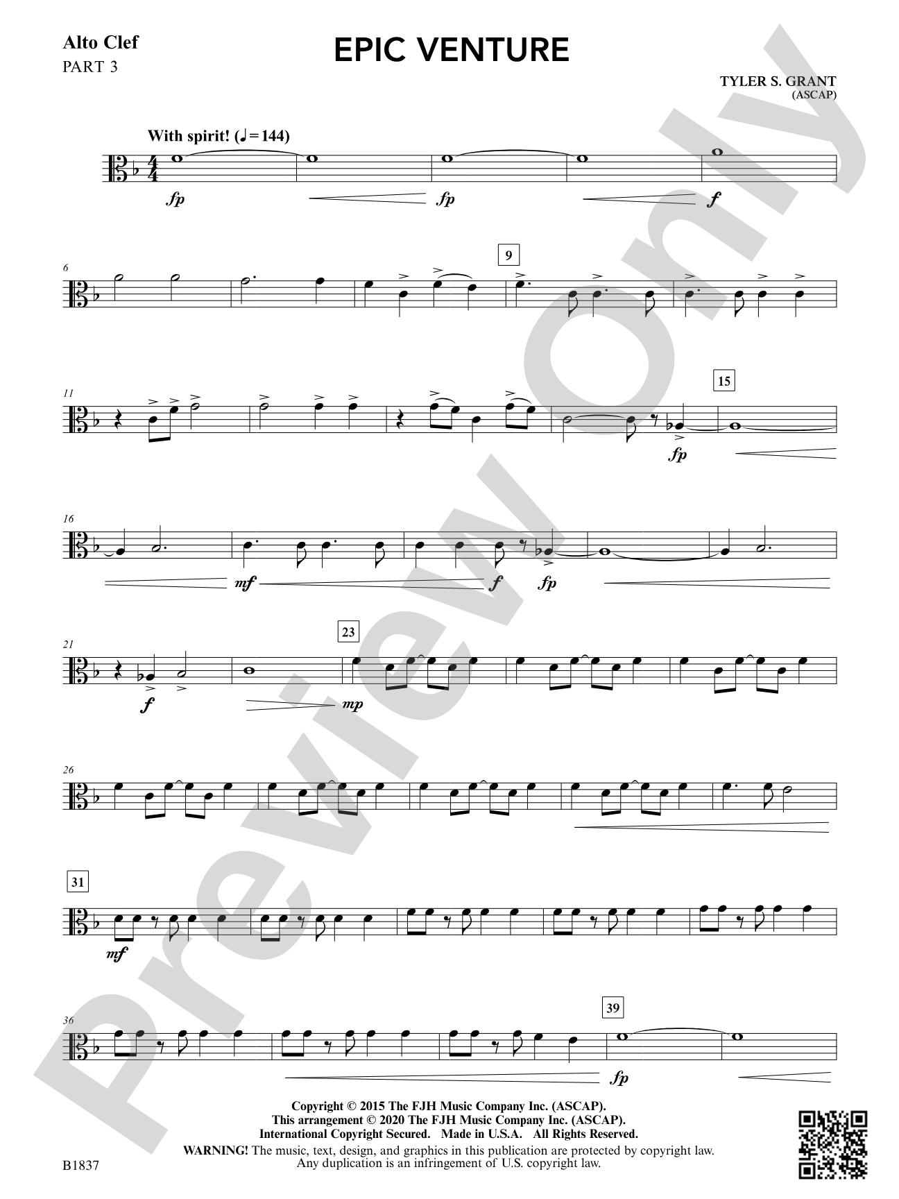 Epic Venture: Part 3 - Alto Clef