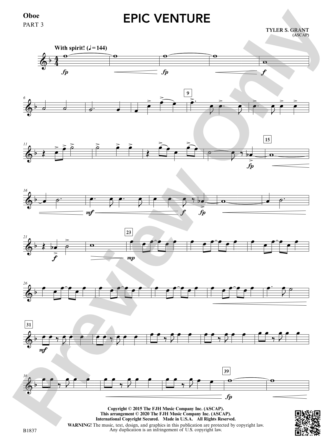 Epic Venture: Part 3 - Oboe