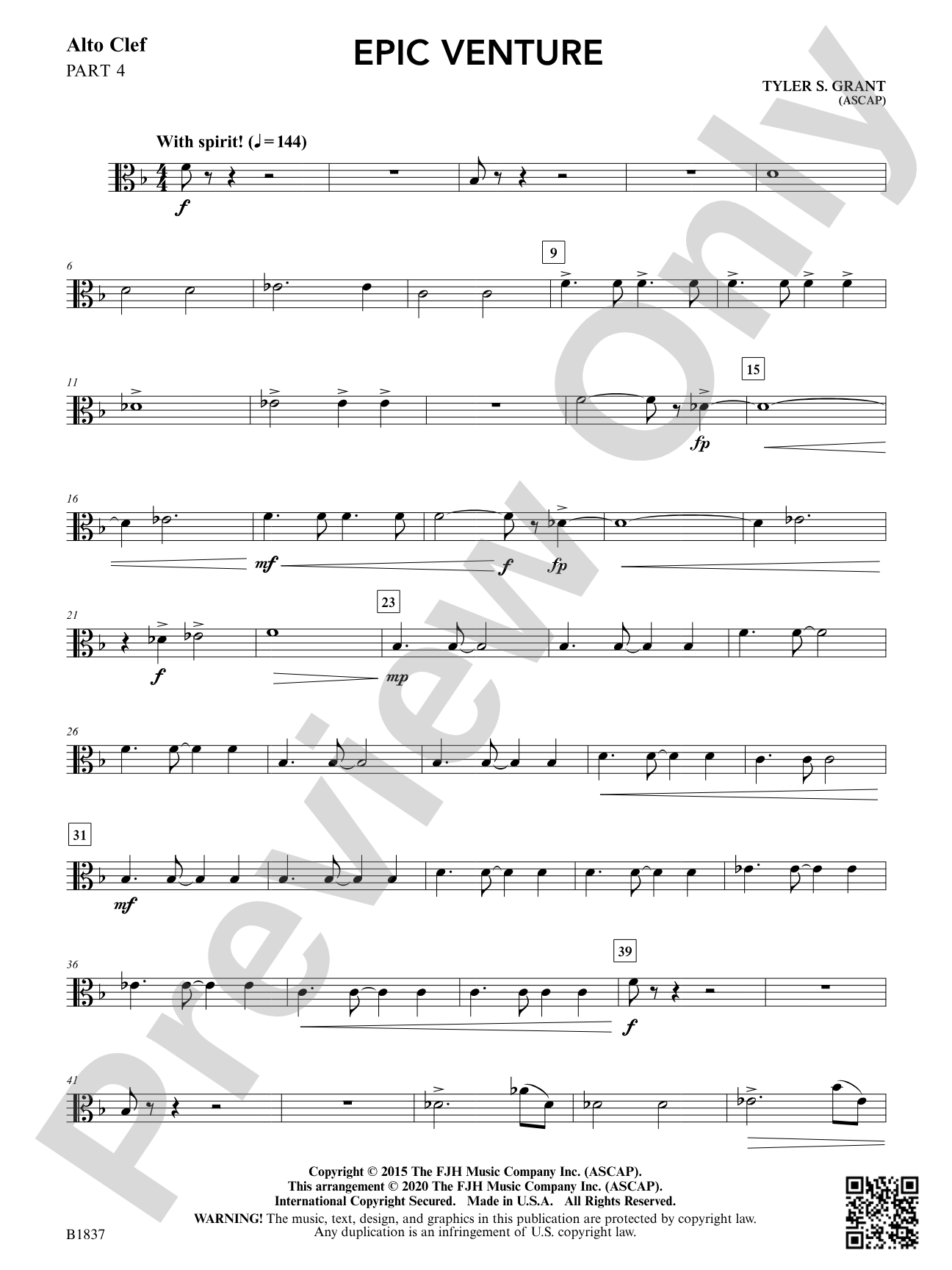 Epic Venture: Part 4 - Alto Clef