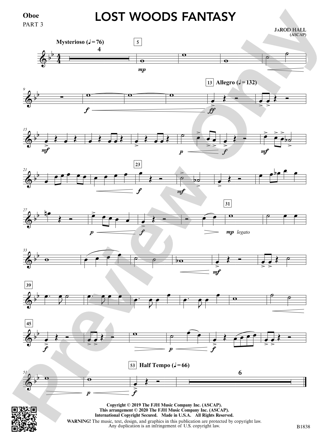 Lost Woods Fantasy: Part 3 - Oboe