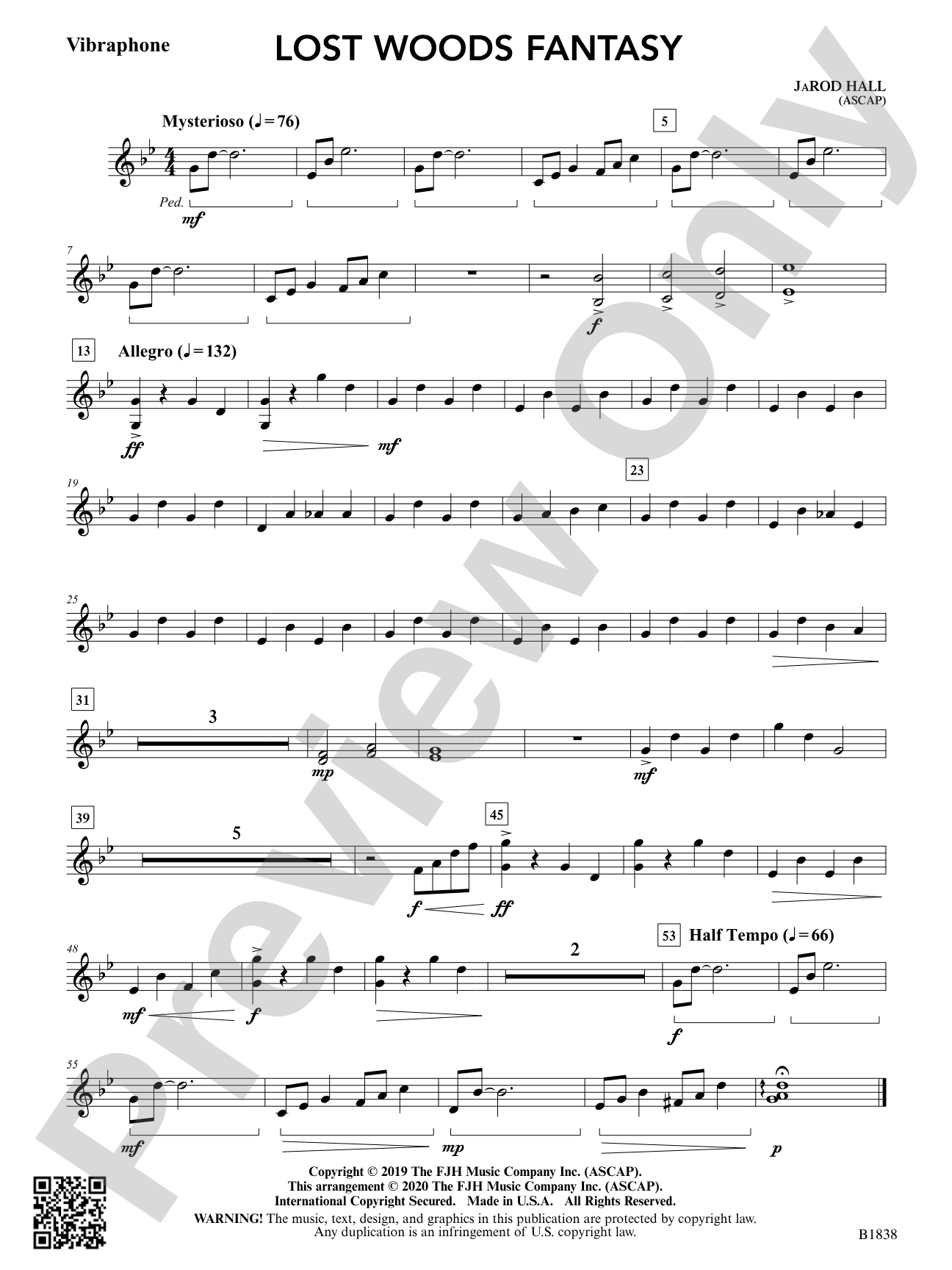 Lost Woods Fantasy: Vibraphone