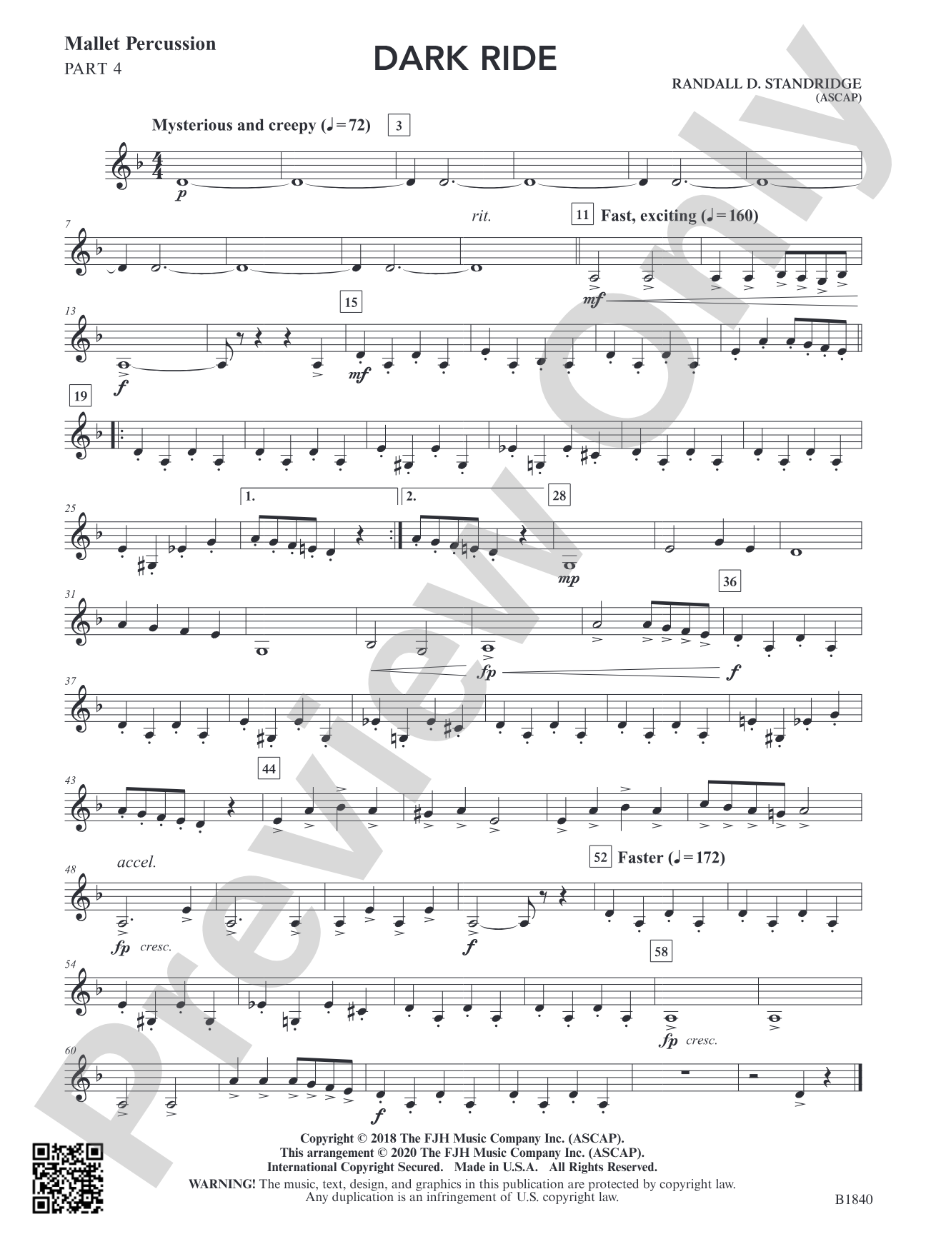 Dark Ride: Part 4 - Mallet Percussion