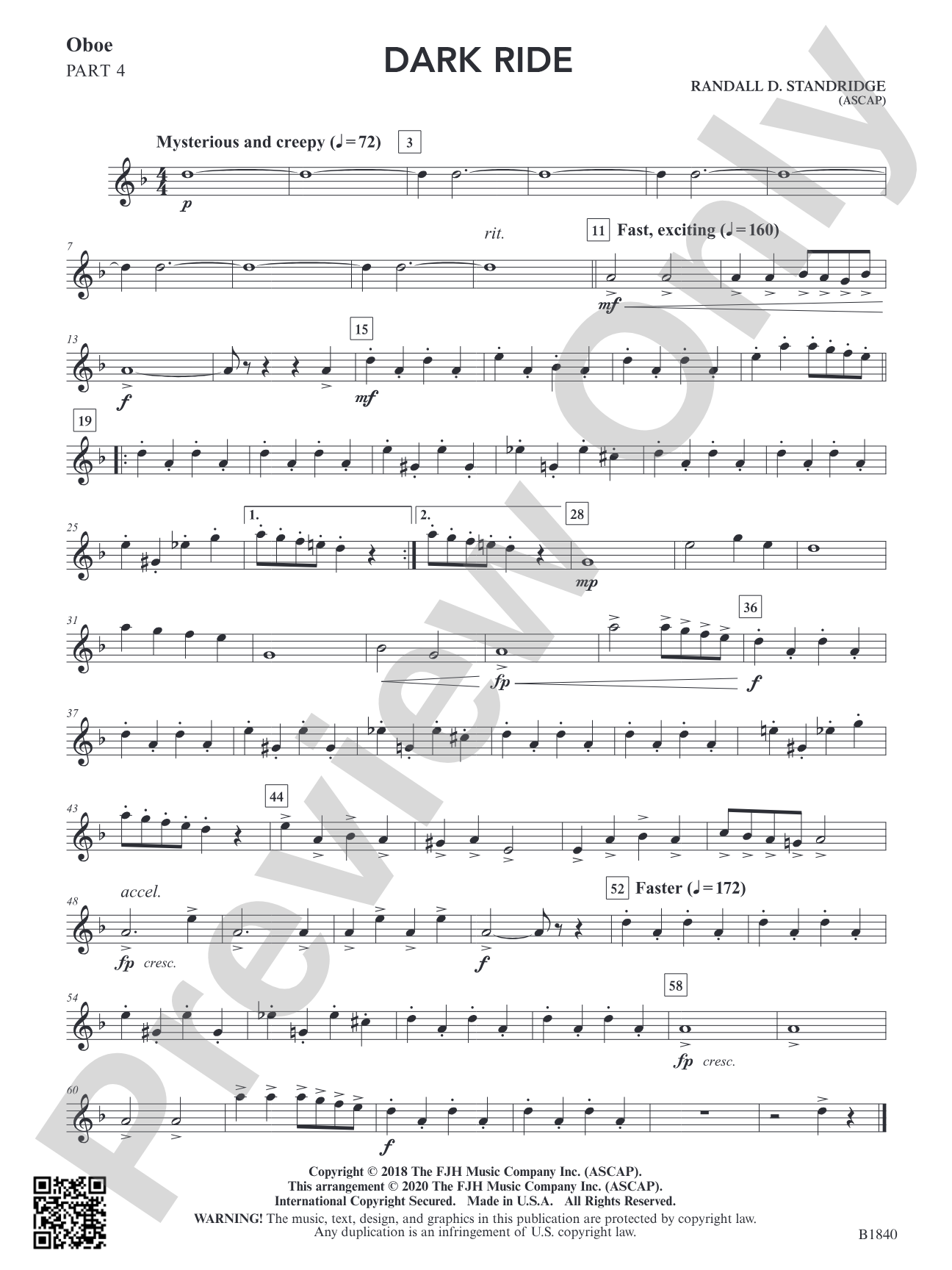 Dark Ride: Part 4 - Oboe