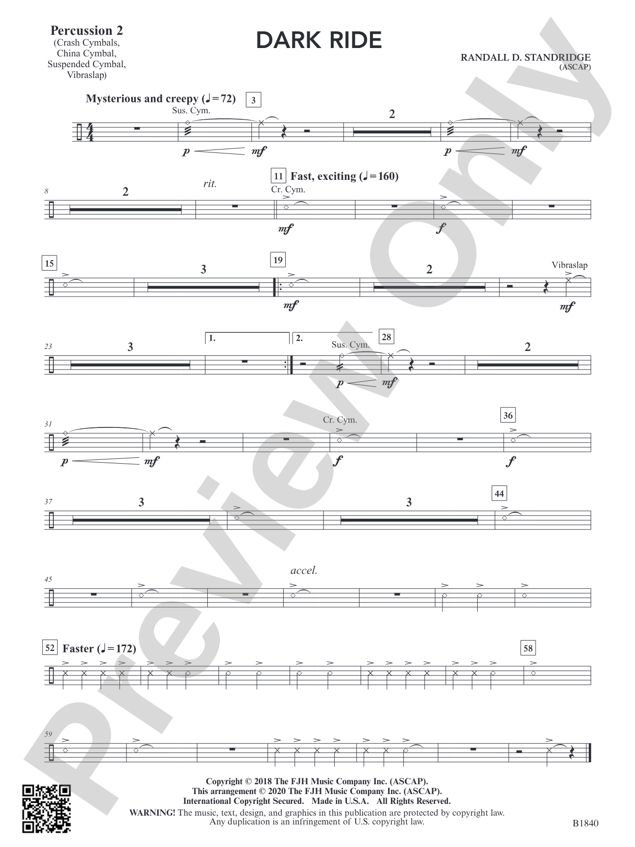 Dark Ride: Percussion 2