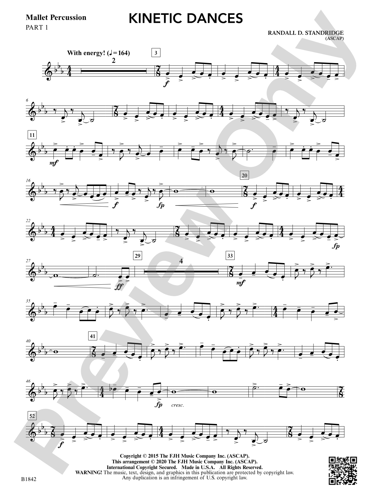 Kinetic Dances: Part 1 - Mallet Percussion