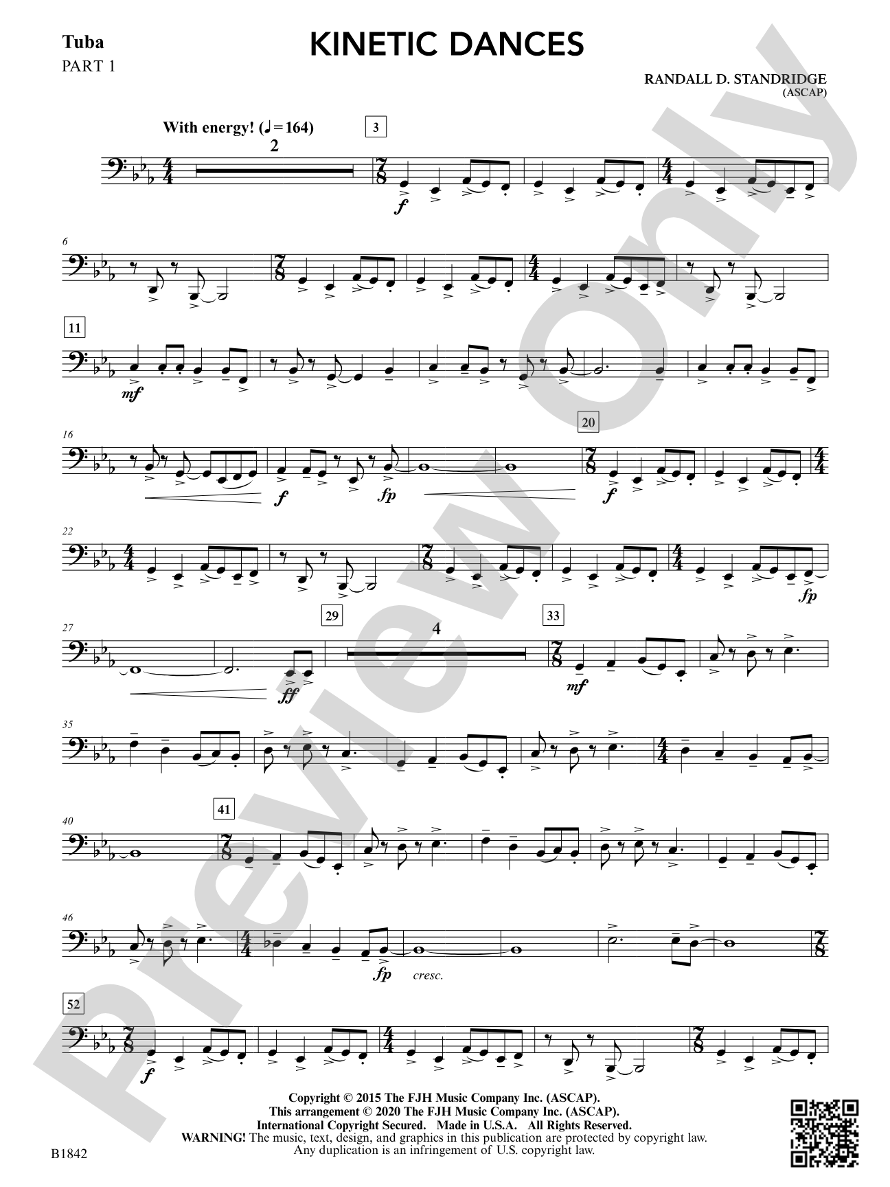 Kinetic Dances: Part 1 - Tuba