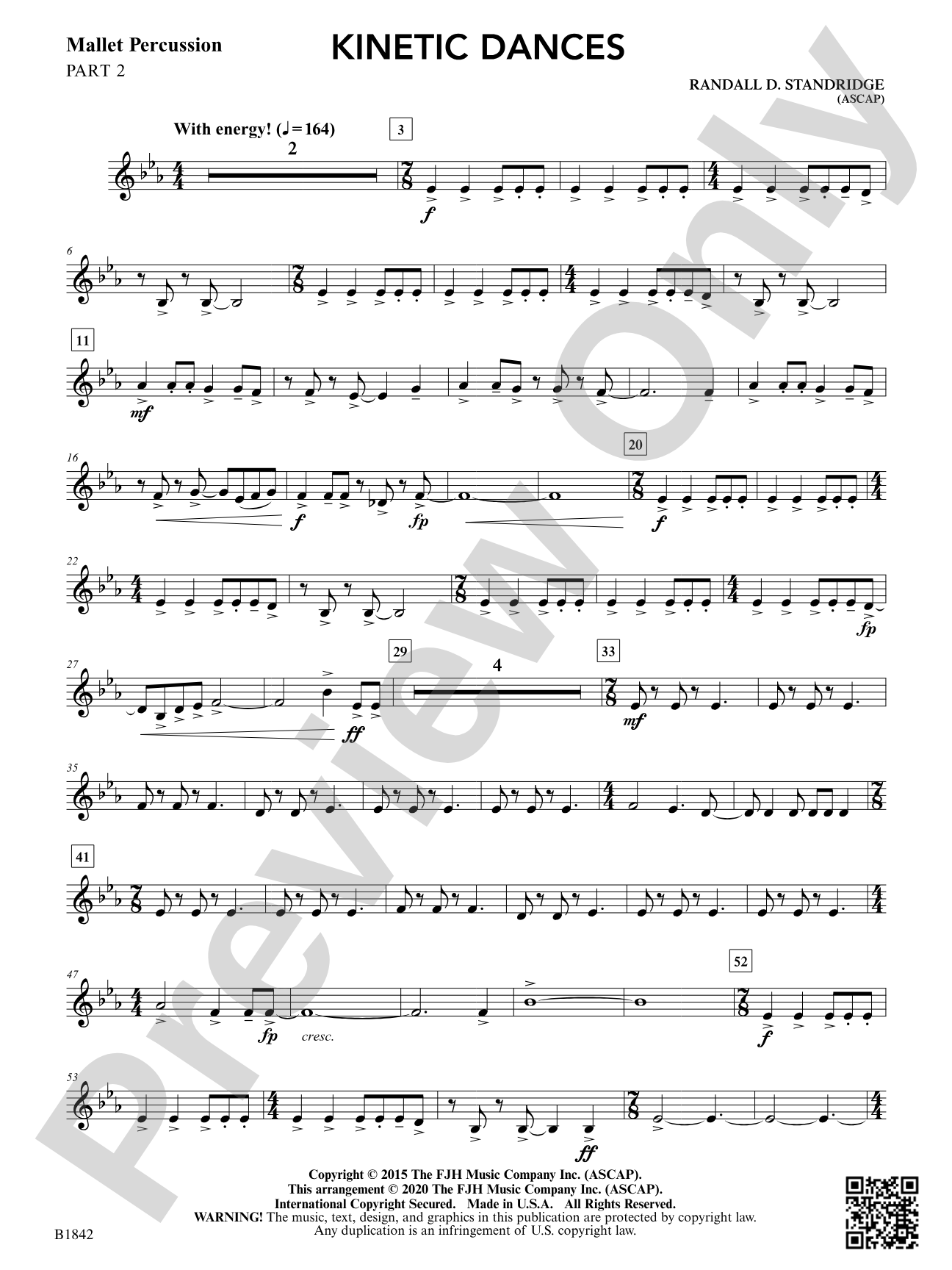 Kinetic Dances: Part 2 - Mallet Percussion