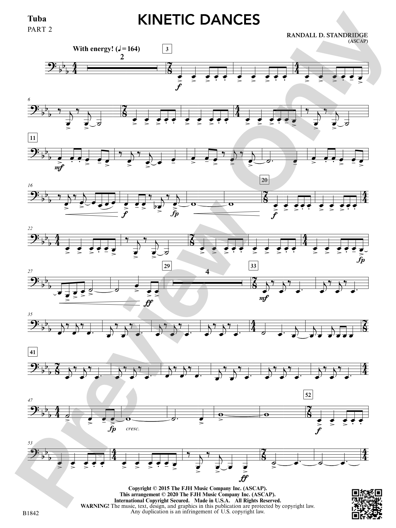 Kinetic Dances: Part 2 - Tuba