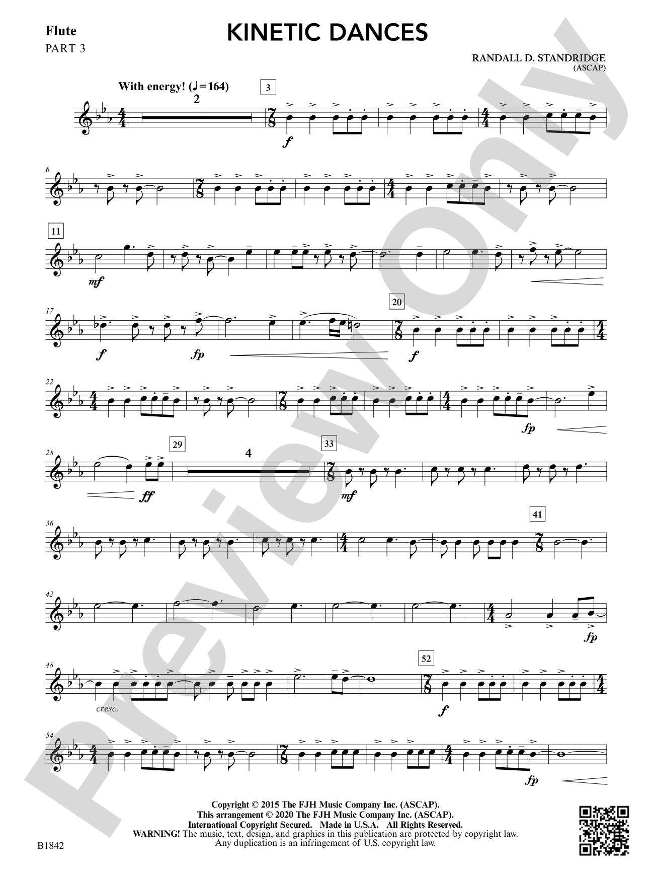 Kinetic Dances: Part 3 - Flute