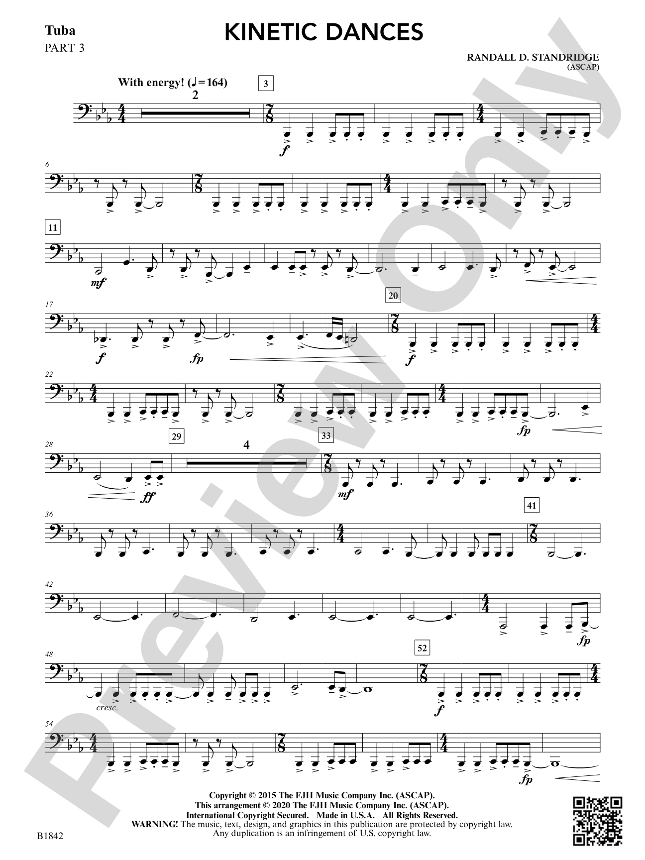 Kinetic Dances: Part 3 - Tuba
