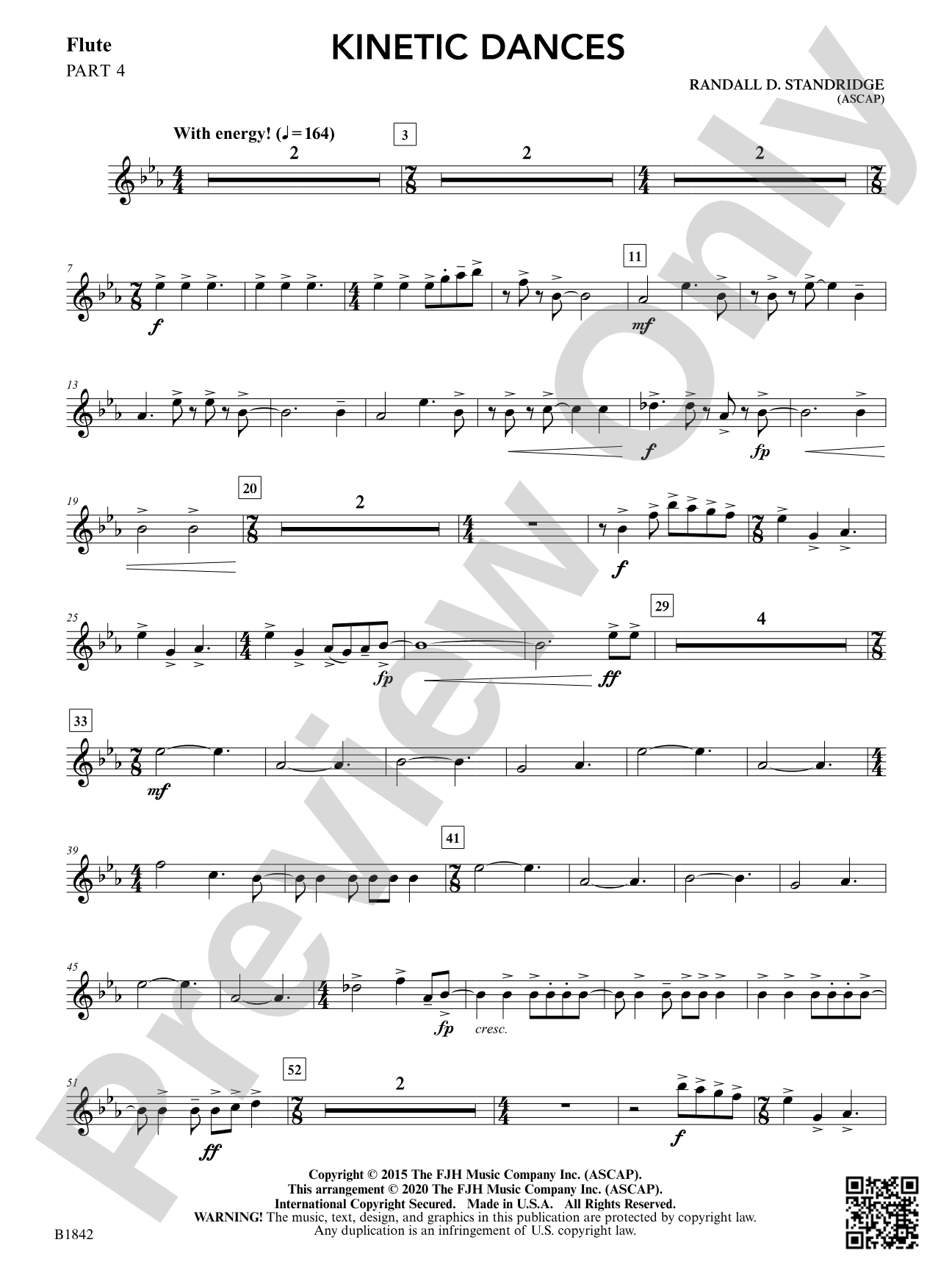 Kinetic Dances: Part 4 - Flute
