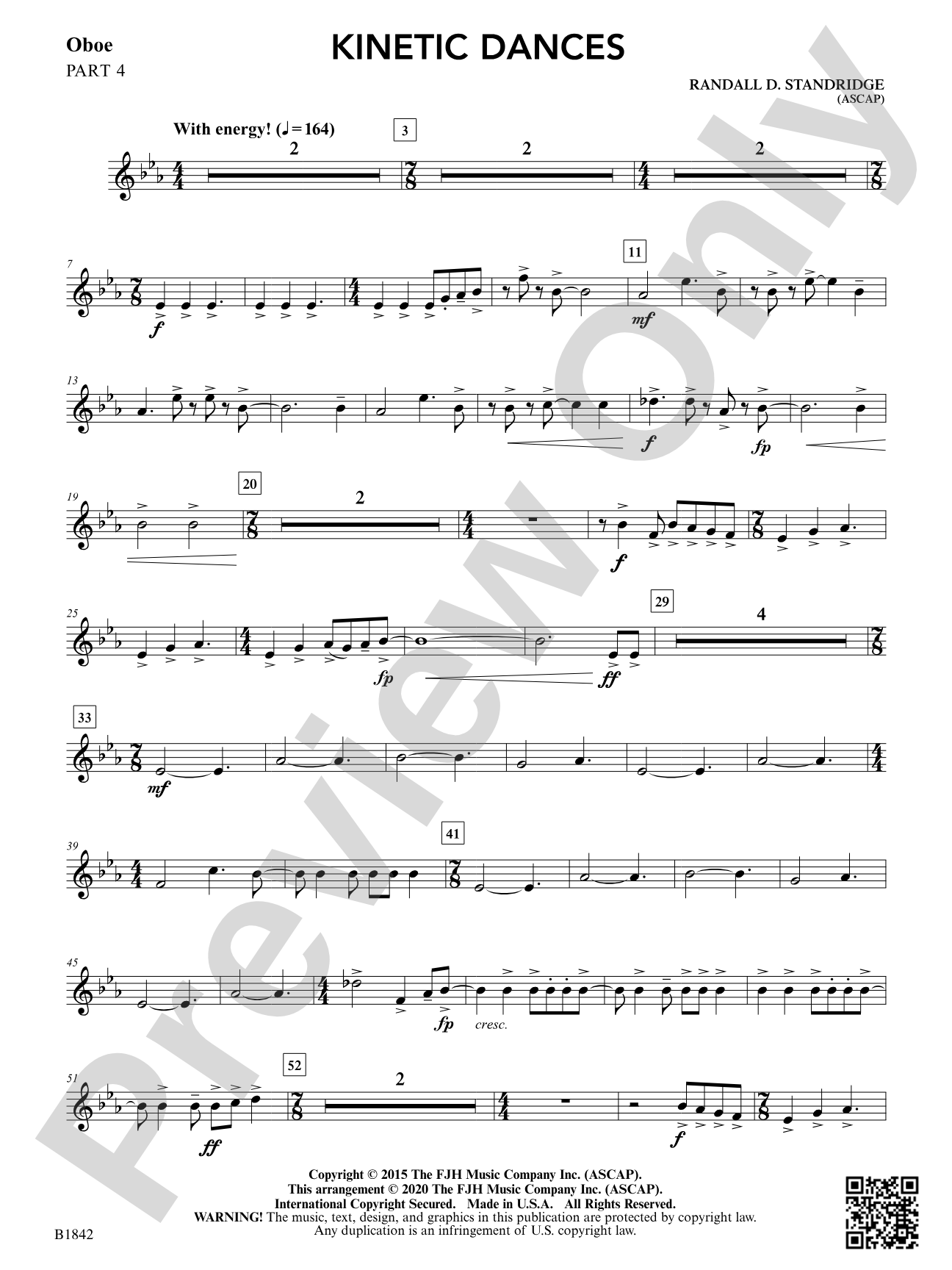 Kinetic Dances: Part 4 - Oboe