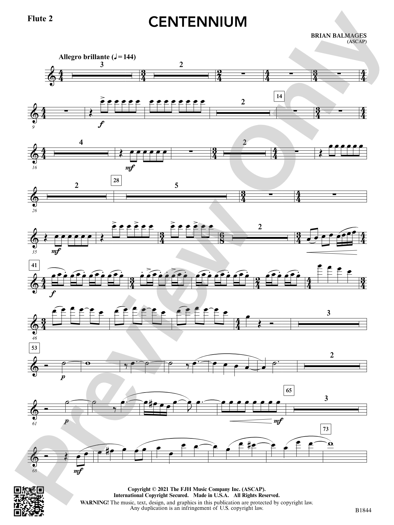 Centennium: Flute 2