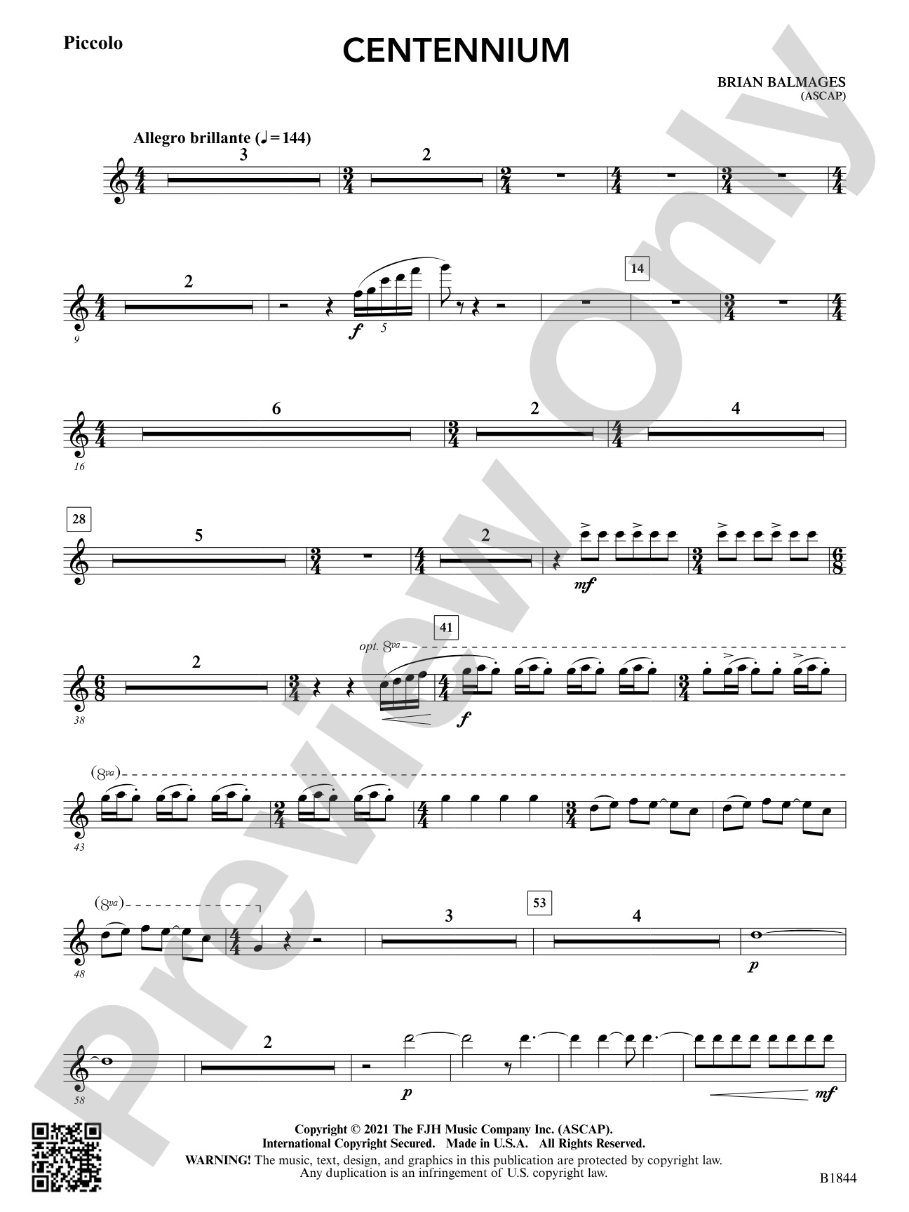 Centennium: Piccolo