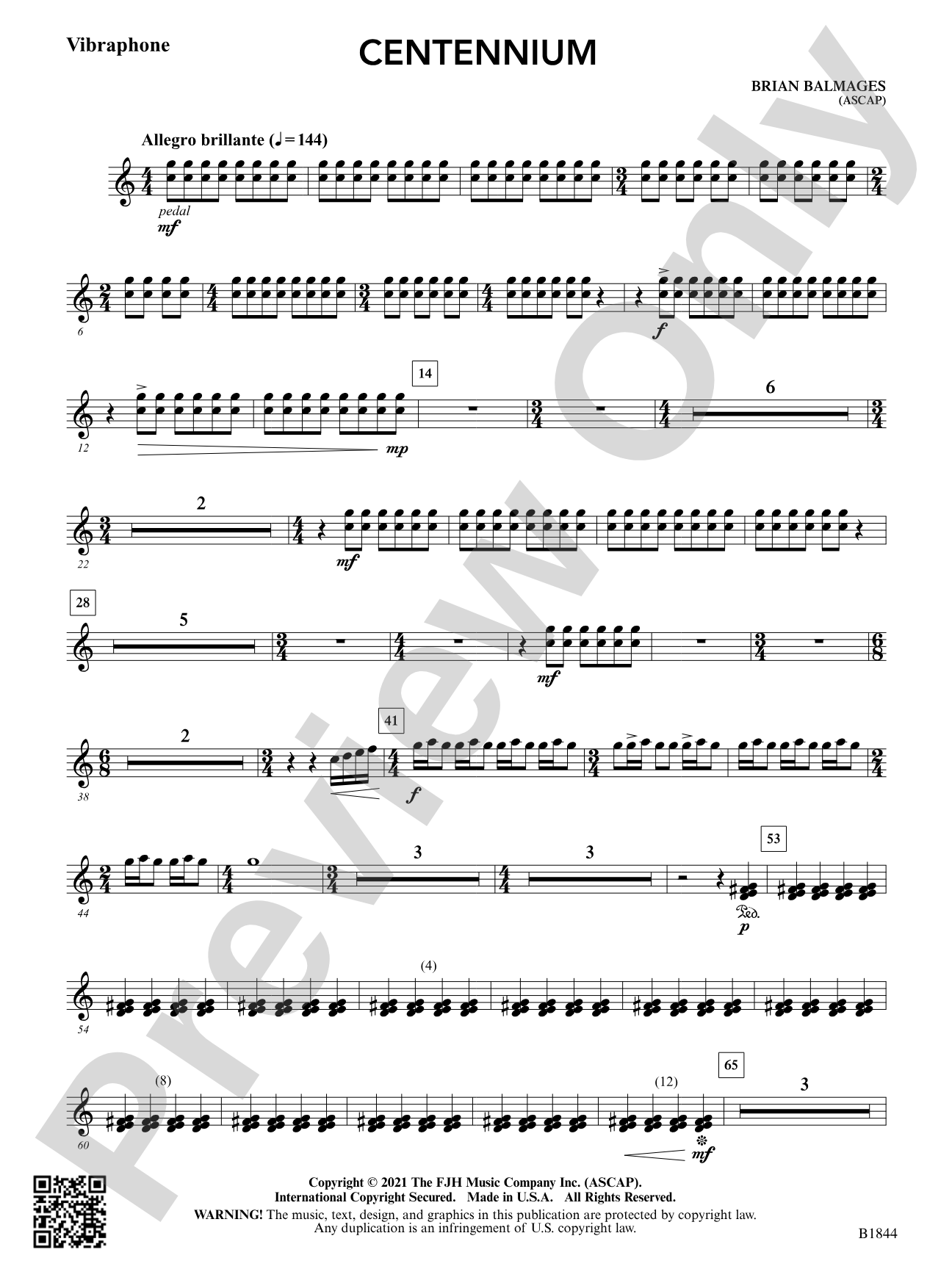 Centennium: Vibraphone