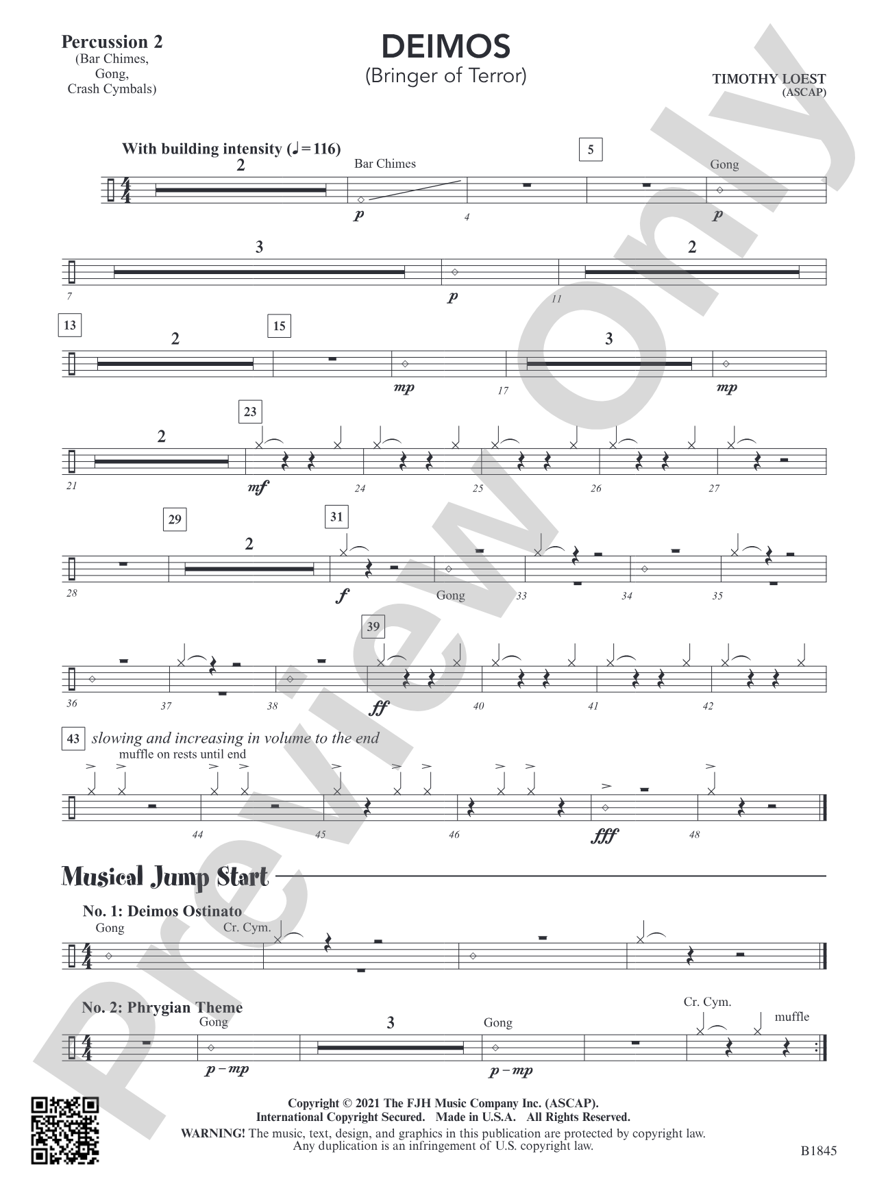 Deimos (Bringer of Terror): Percussion 2