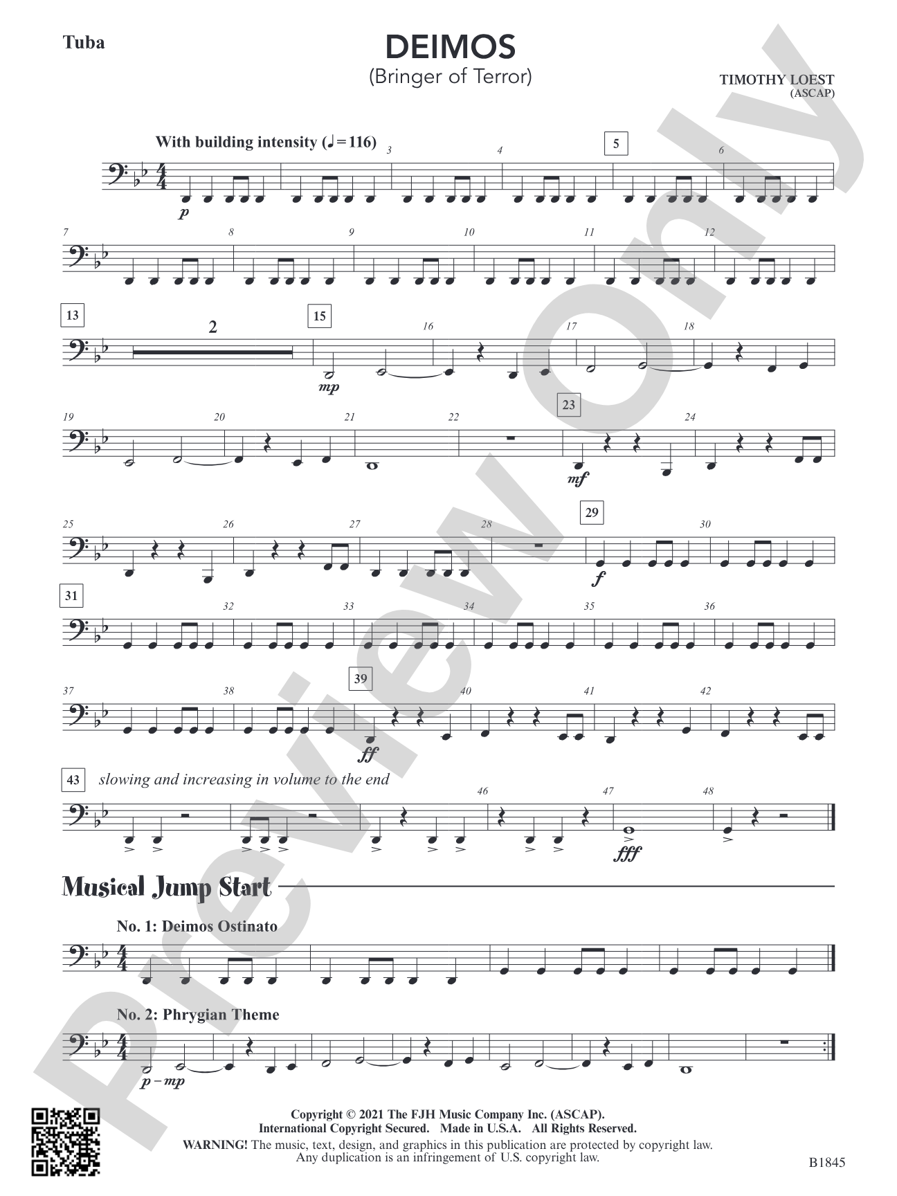 Deimos (Bringer of Terror): Tuba