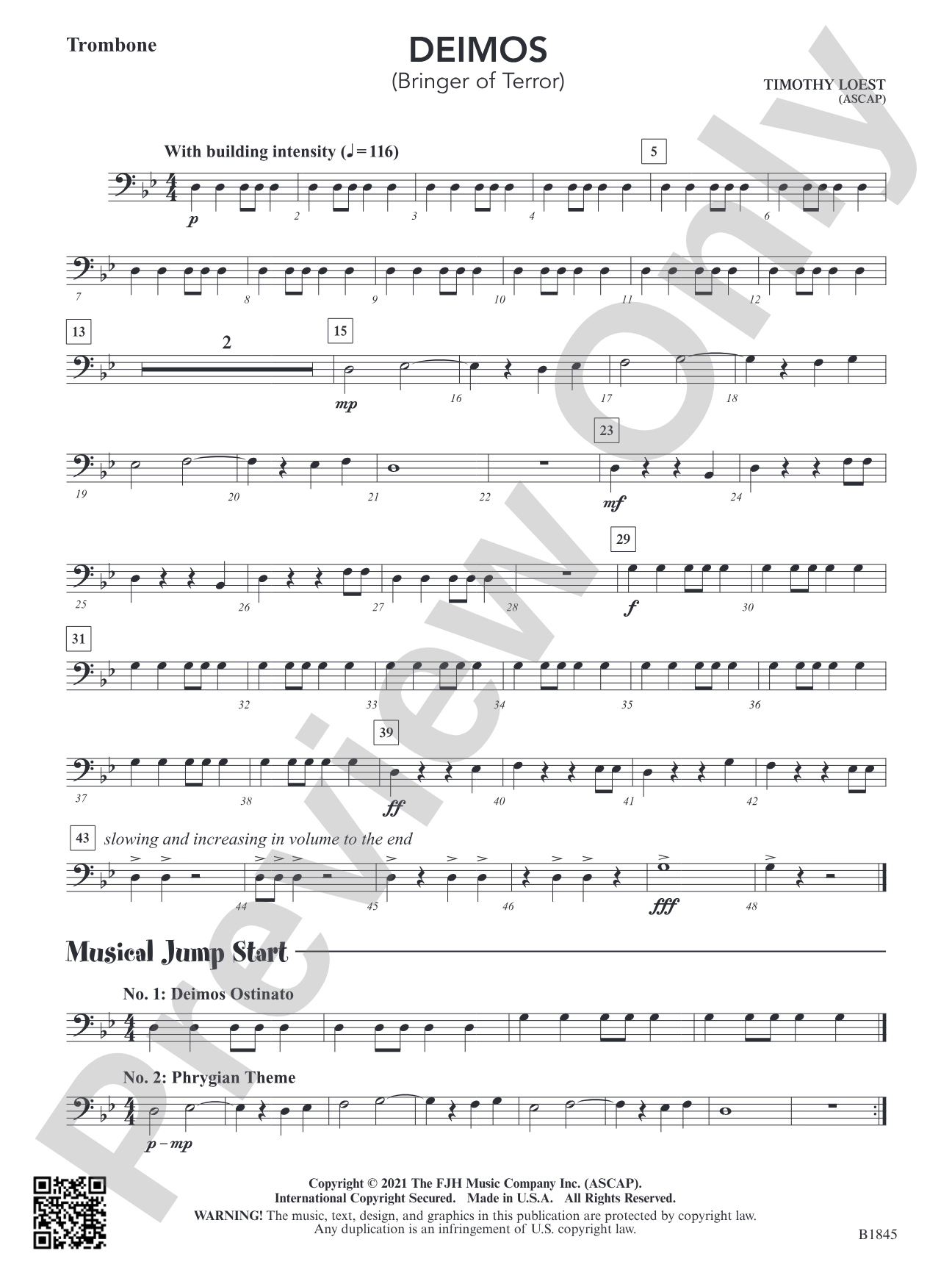 Deimos (Bringer of Terror): Trombone