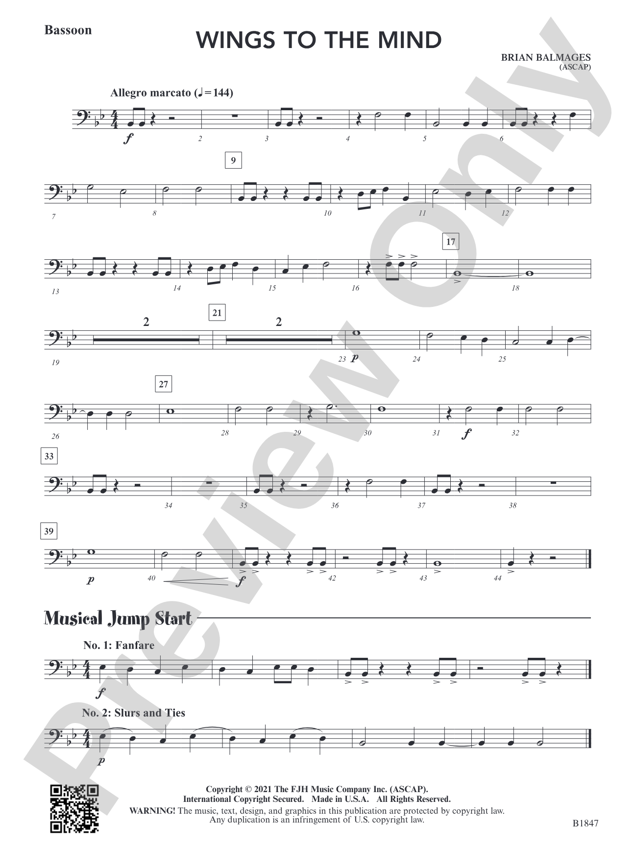 Wings to the Mind: Bassoon