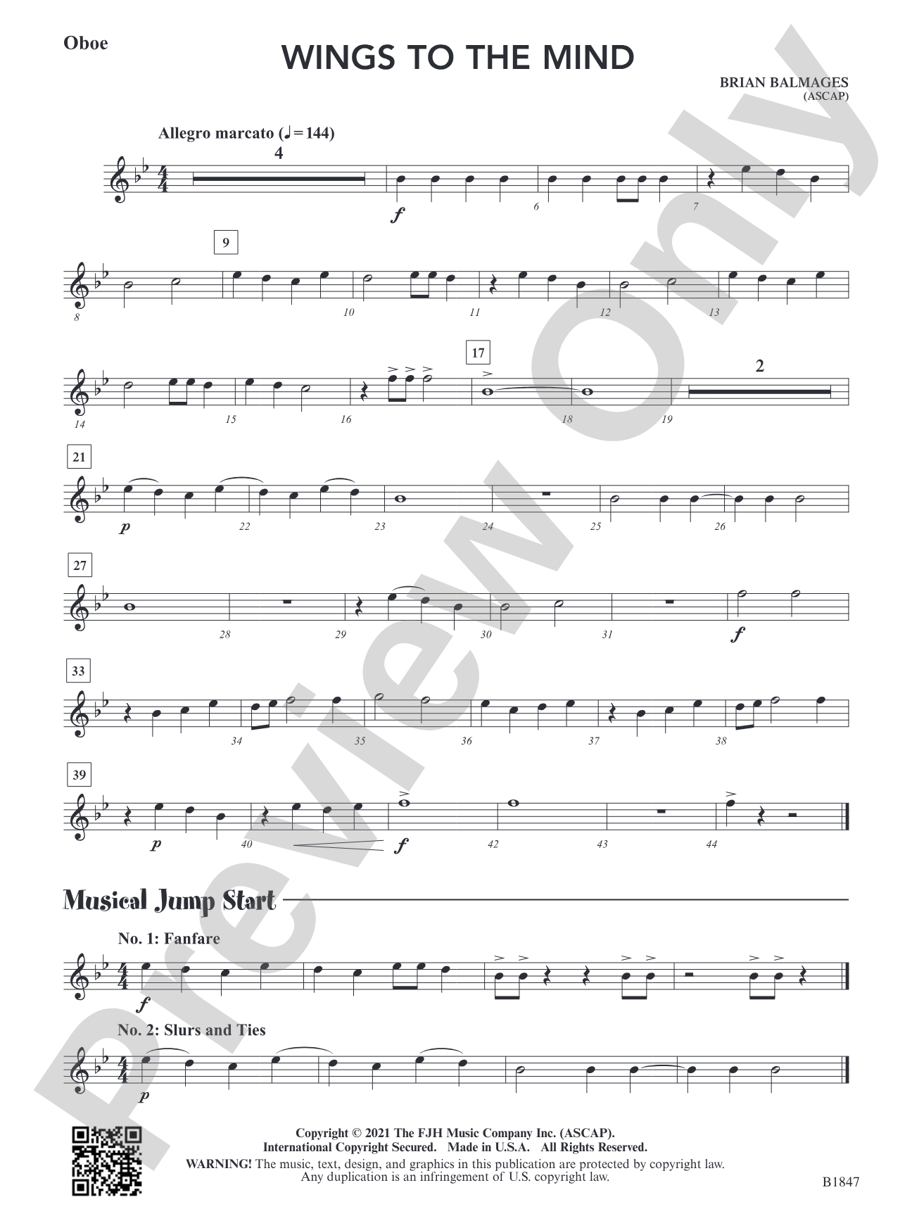 Wings to the Mind: Oboe