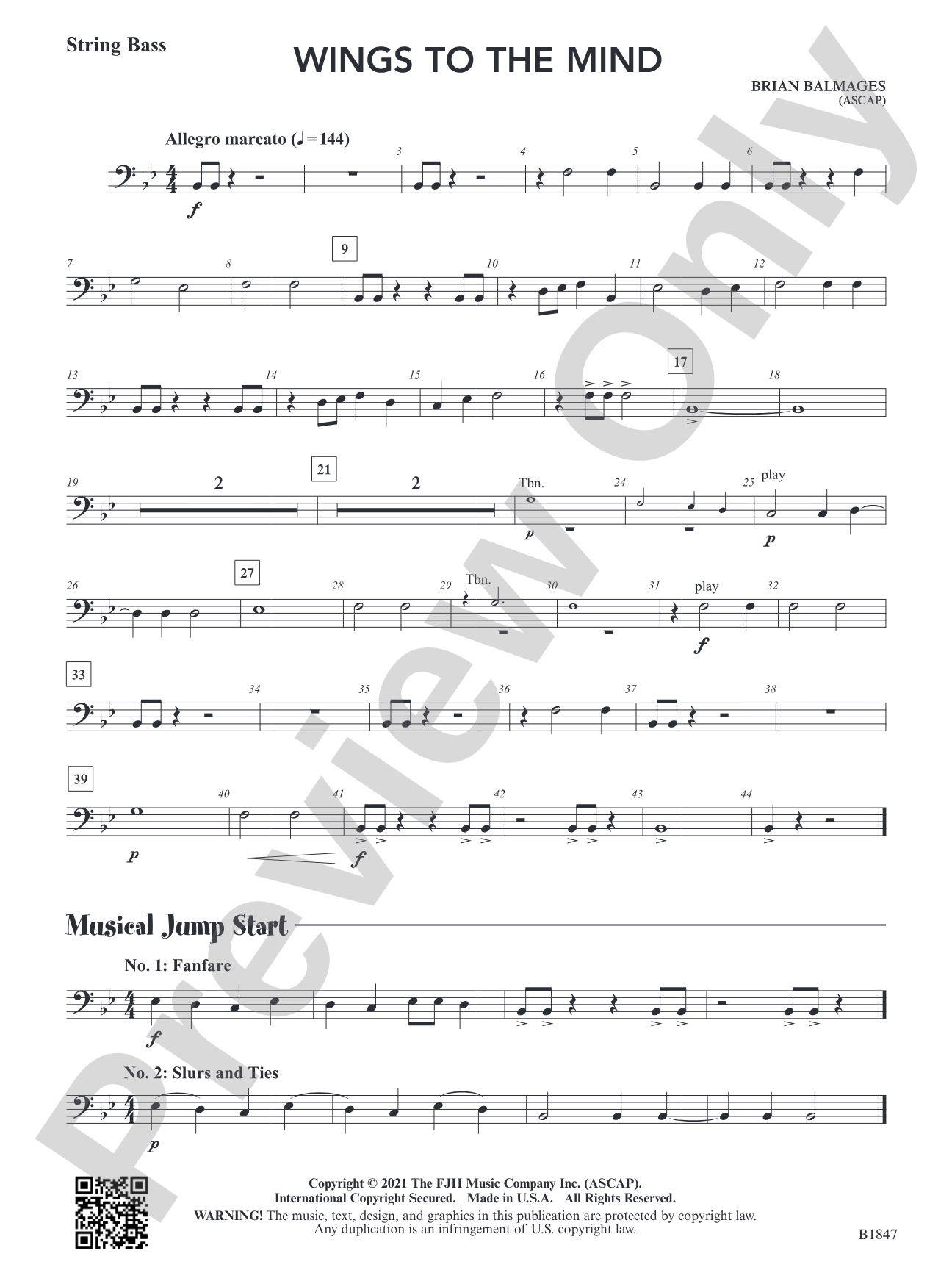 Wings to the Mind: String Bass